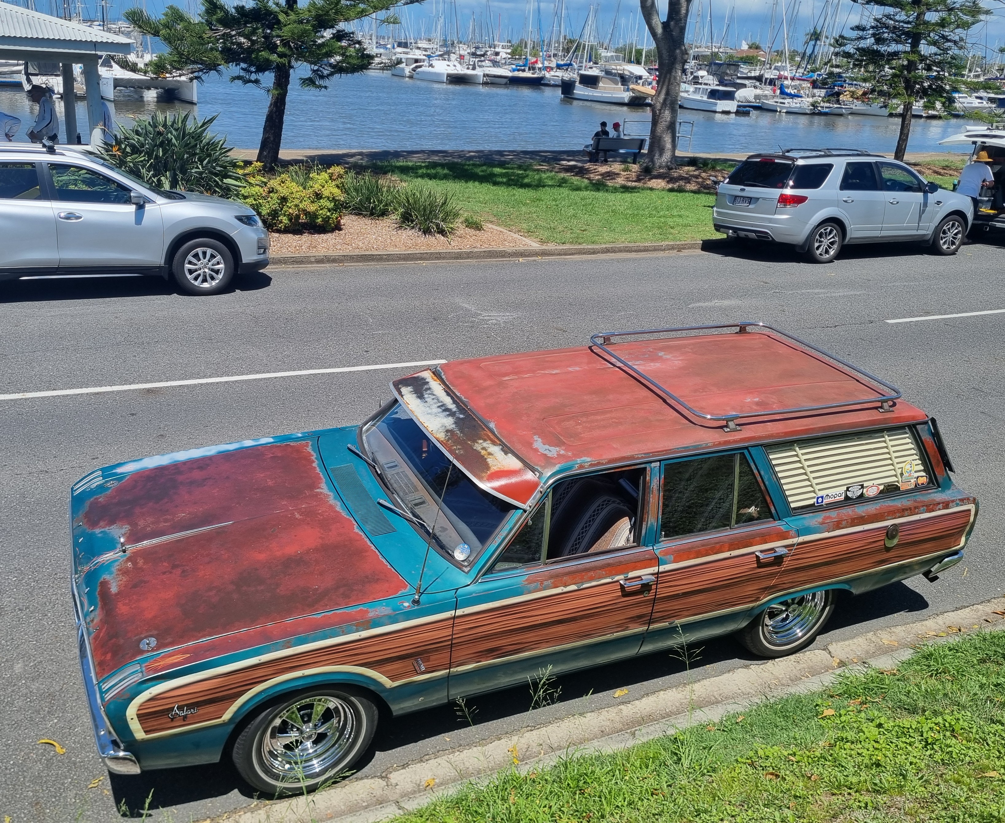 1970 CHRYSLER VALIANT VG SAFARI 3 SP AUTOMATIC 4D WAGON