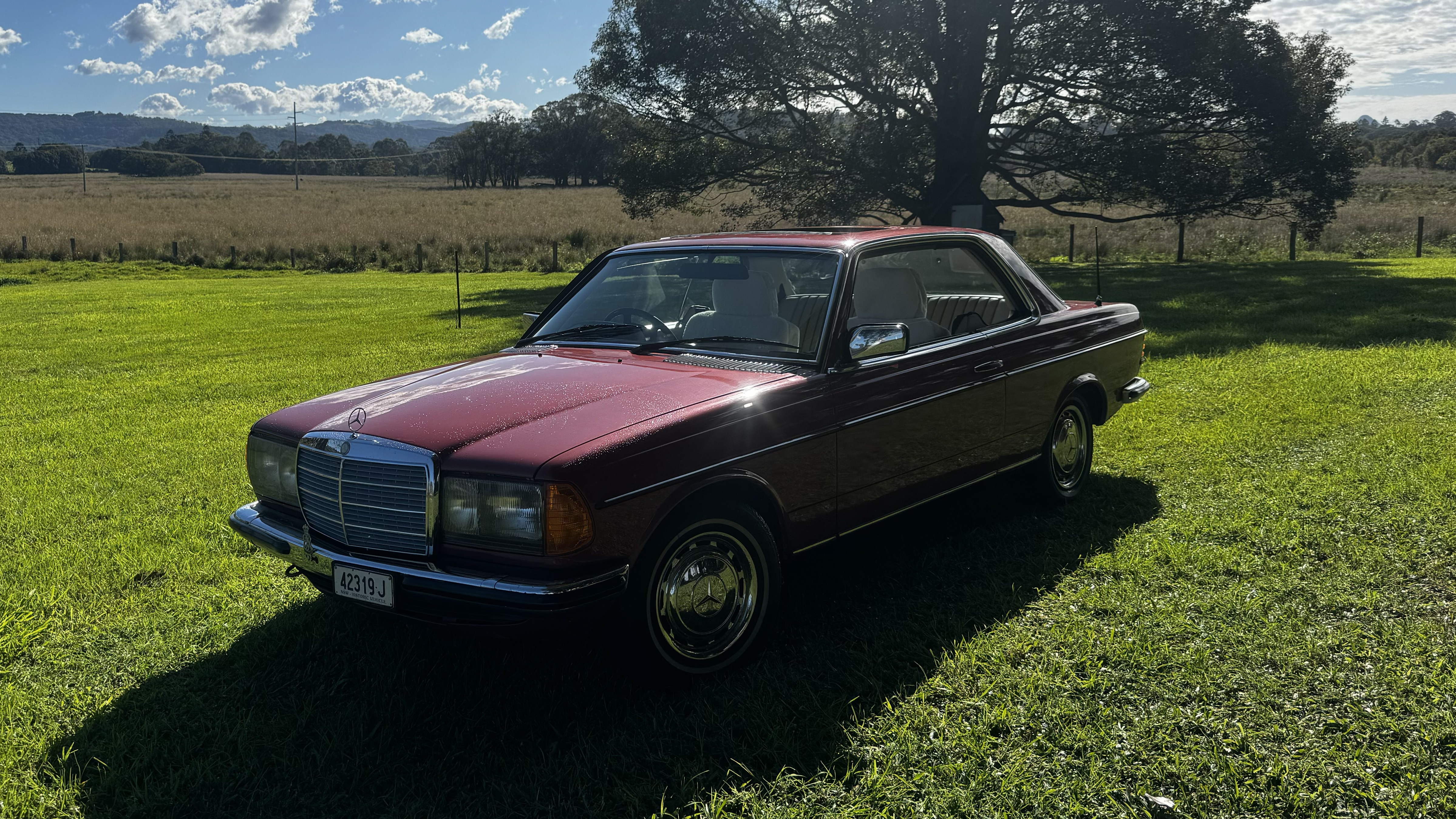 1978 MERCEDES-BENZ 280 W123 CE 4 SP AUTOMATIC 2D COUPE