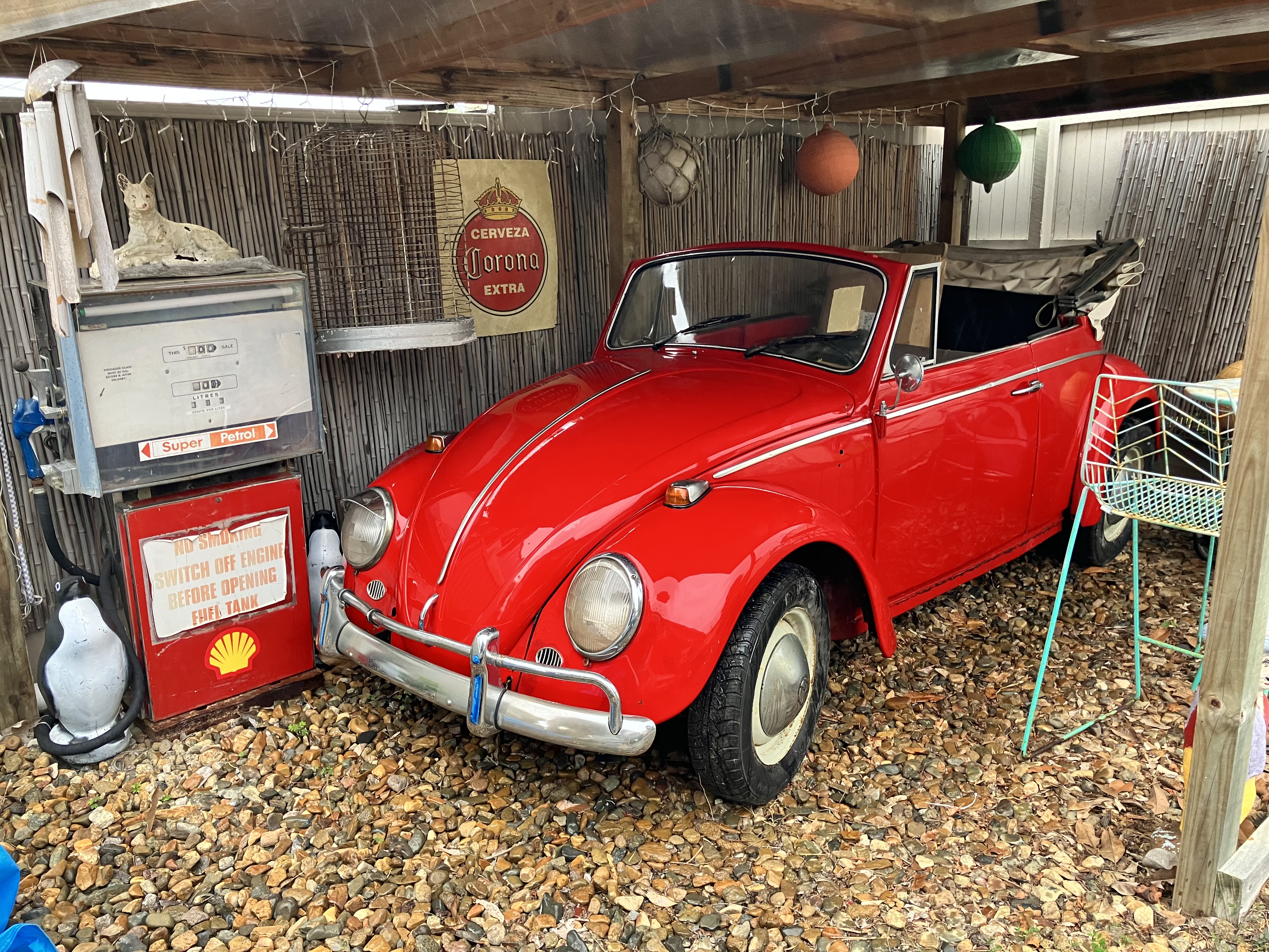 1966 VOLKSWAGEN KARMANN BEETLE 4 SP MANUAL 2D CABRIOLET