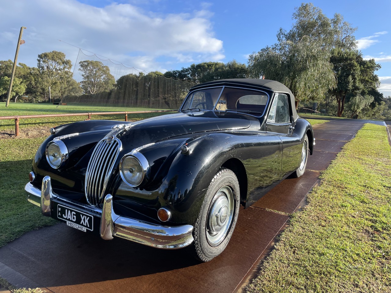 1955 JAGUAR XK140 DHC CONVERTIBLE