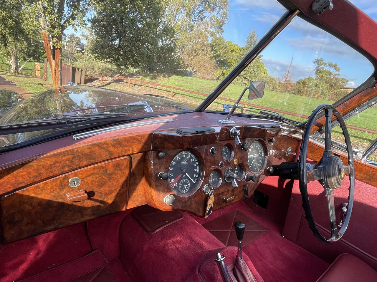 1955 JAGUAR XK140 DHC CONVERTIBLE