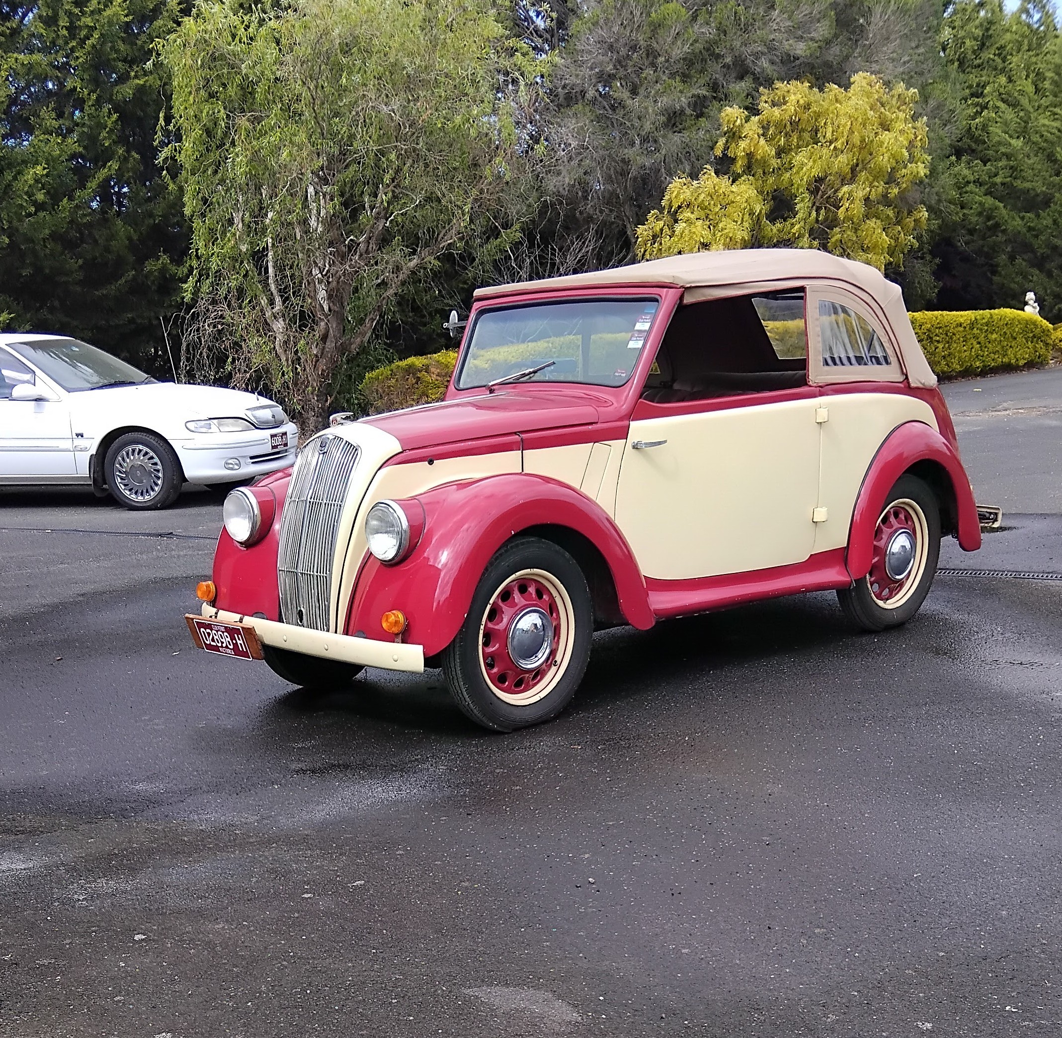 1936 MORRIS 8/40 SERIES E FACTORY CONVERTIBLE 