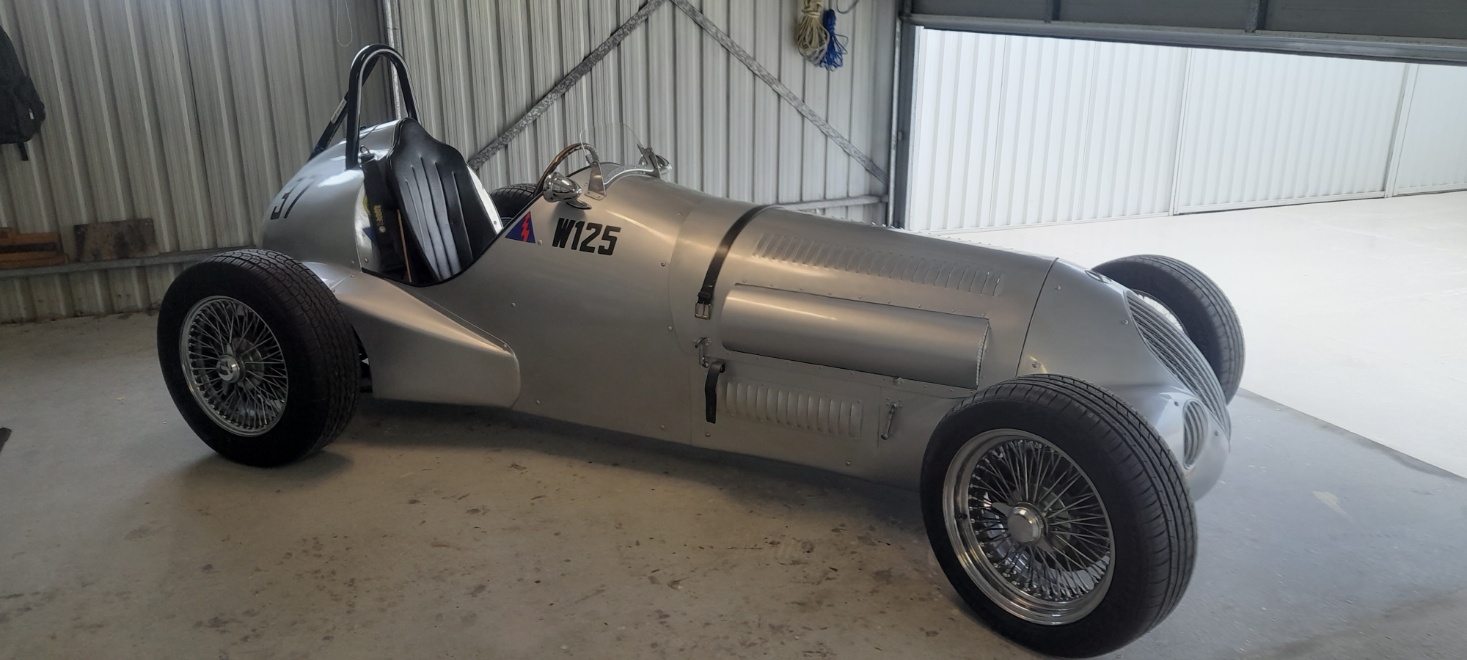 1937 MERCEDES-BENZ W125 5 SPD MANUAL RACE CAR REPLICA