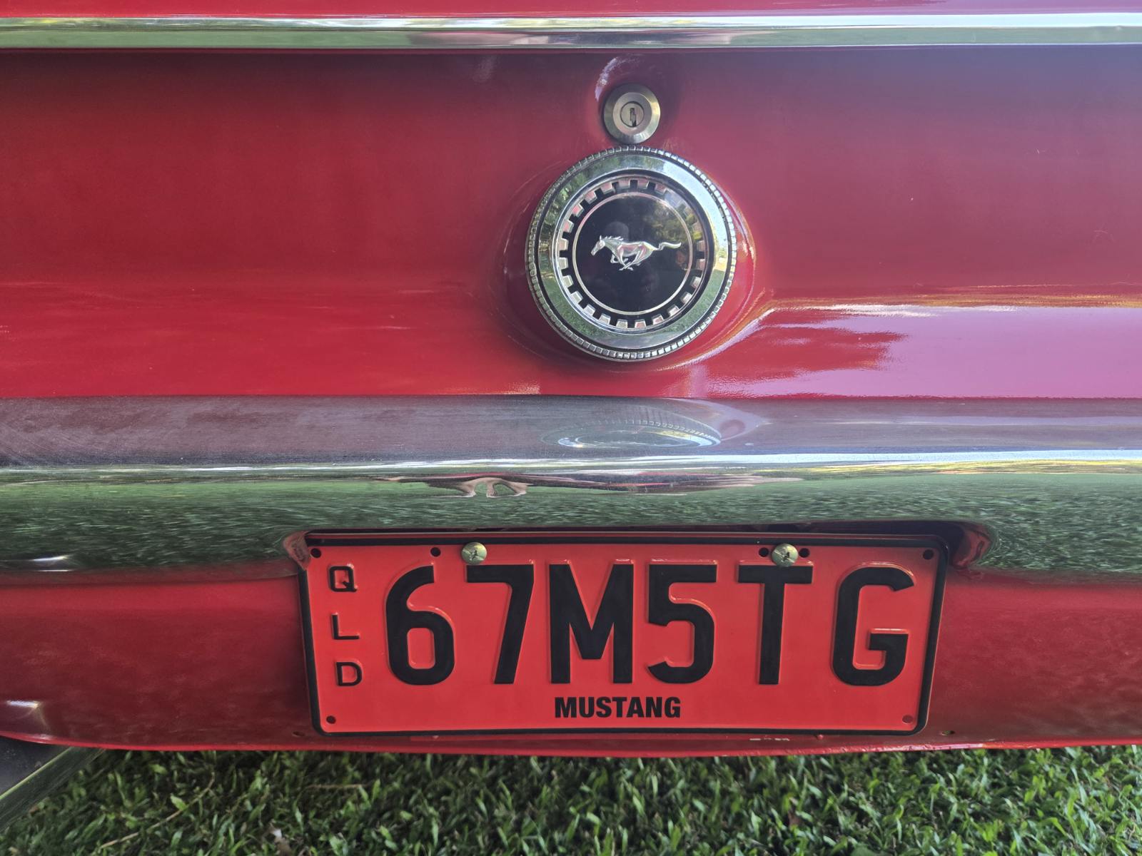 1967 FORD MUSTANG AUTOMATIC COUPE