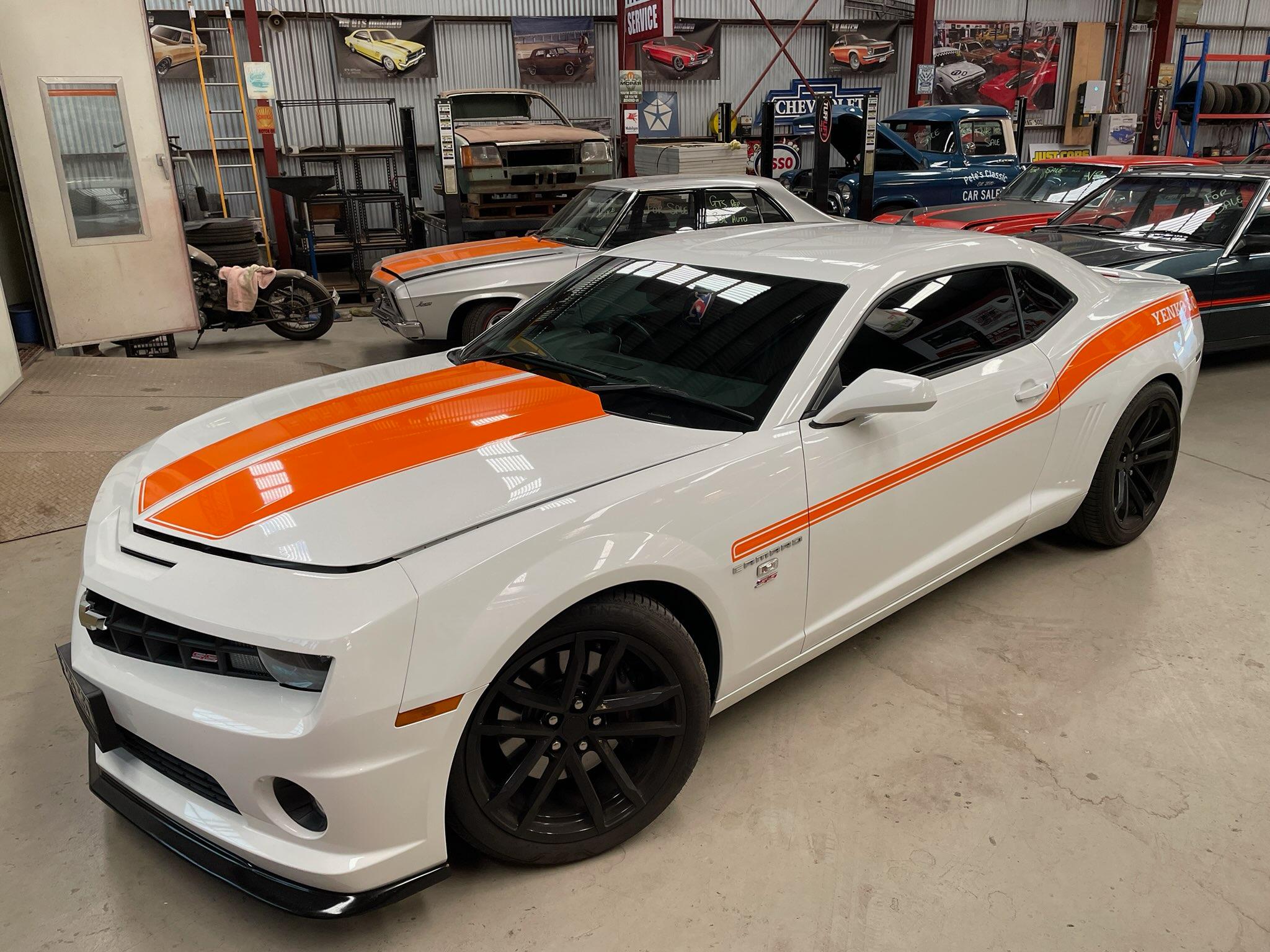 2010 CHEVROLET CAMARO SS RS 6.2 LTR 6 SP MANUAL 2D COUPE