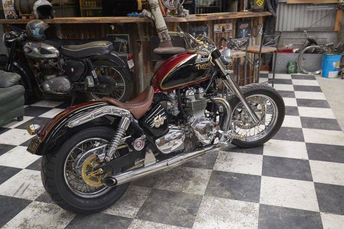 2003 TRIUMPH BONNEVILLE AMERICA CRUISER