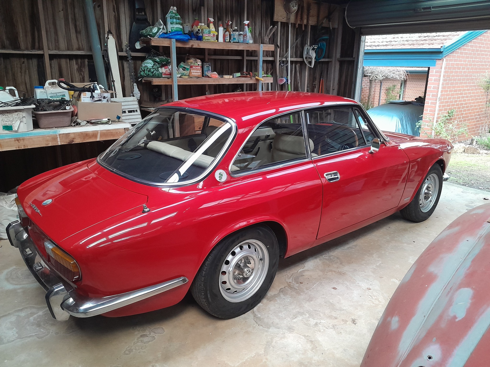 1974 ALFA ROMEO GTV 2000 5 SP MANUAL 2D COUPE