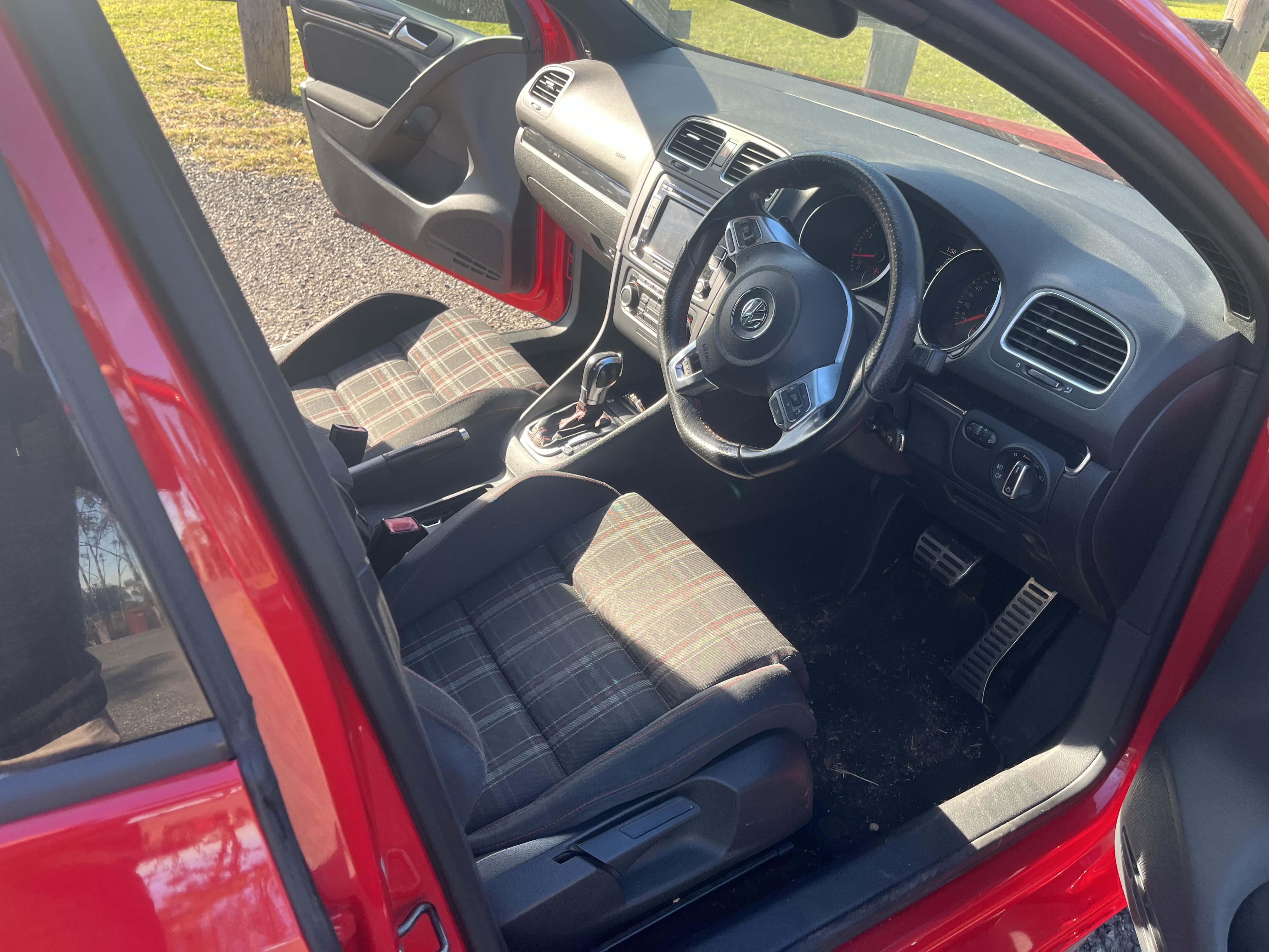 2012 VOLKSWAGEN GOLF 1K GTI MKVI 5D HATCHBACK