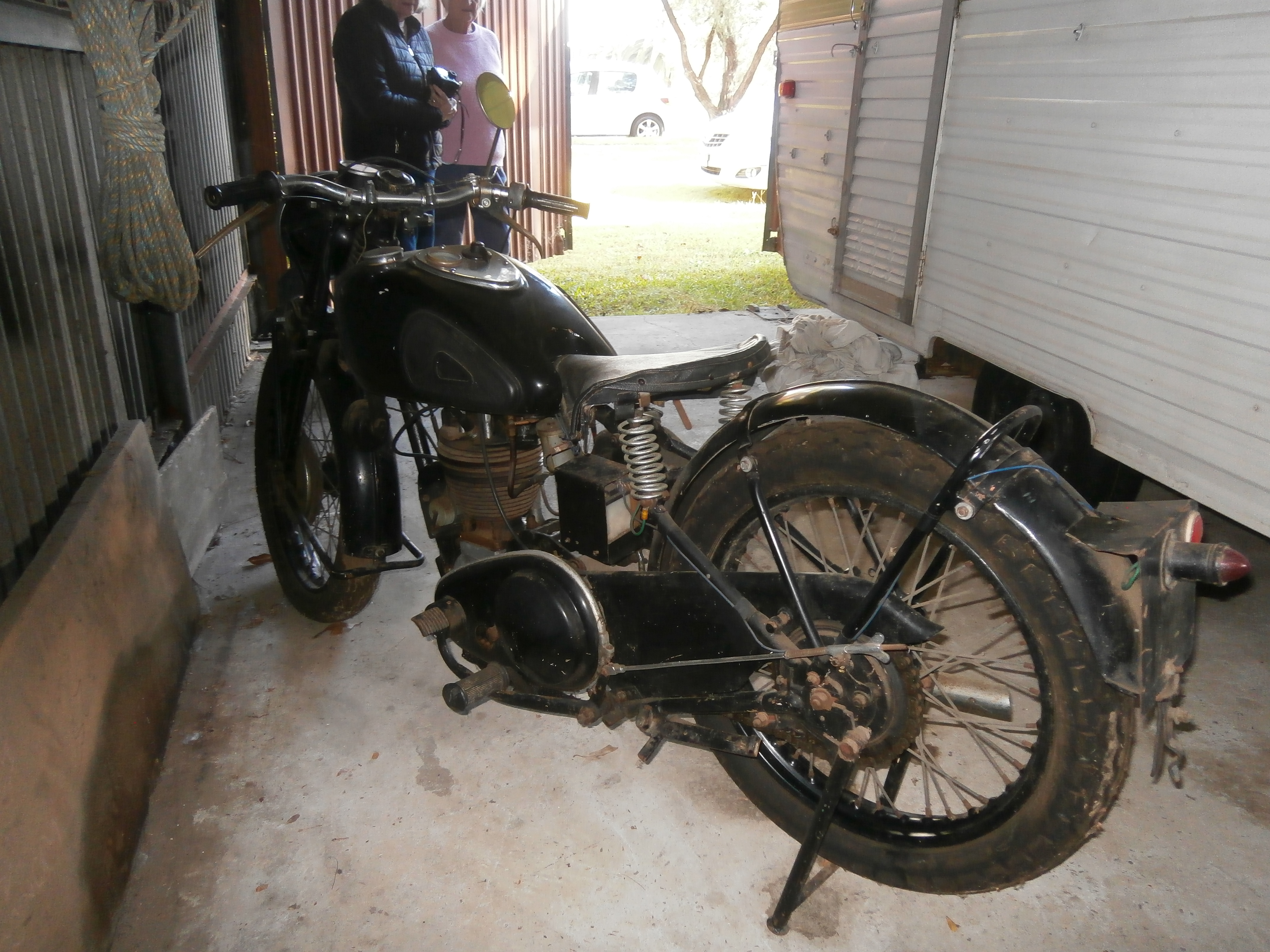 1937 AJS 350 SILVER STREAK ROAD