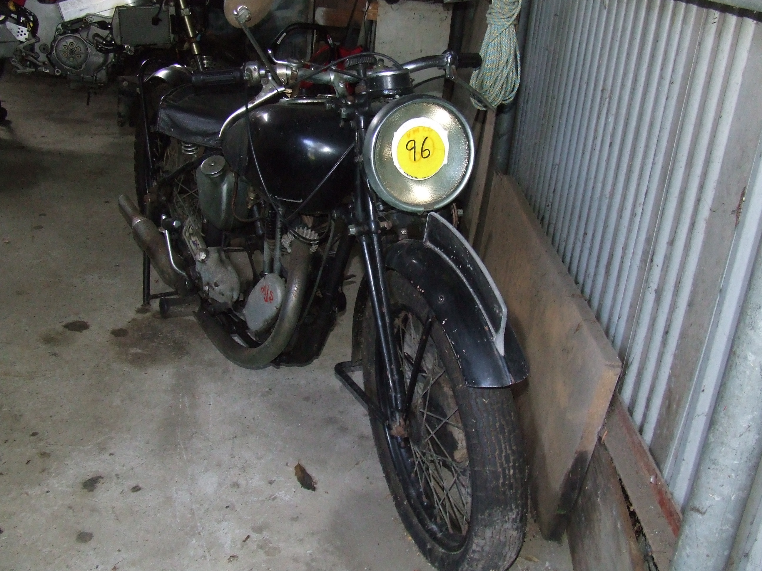 1937 AJS 350 SILVER STREAK ROAD
