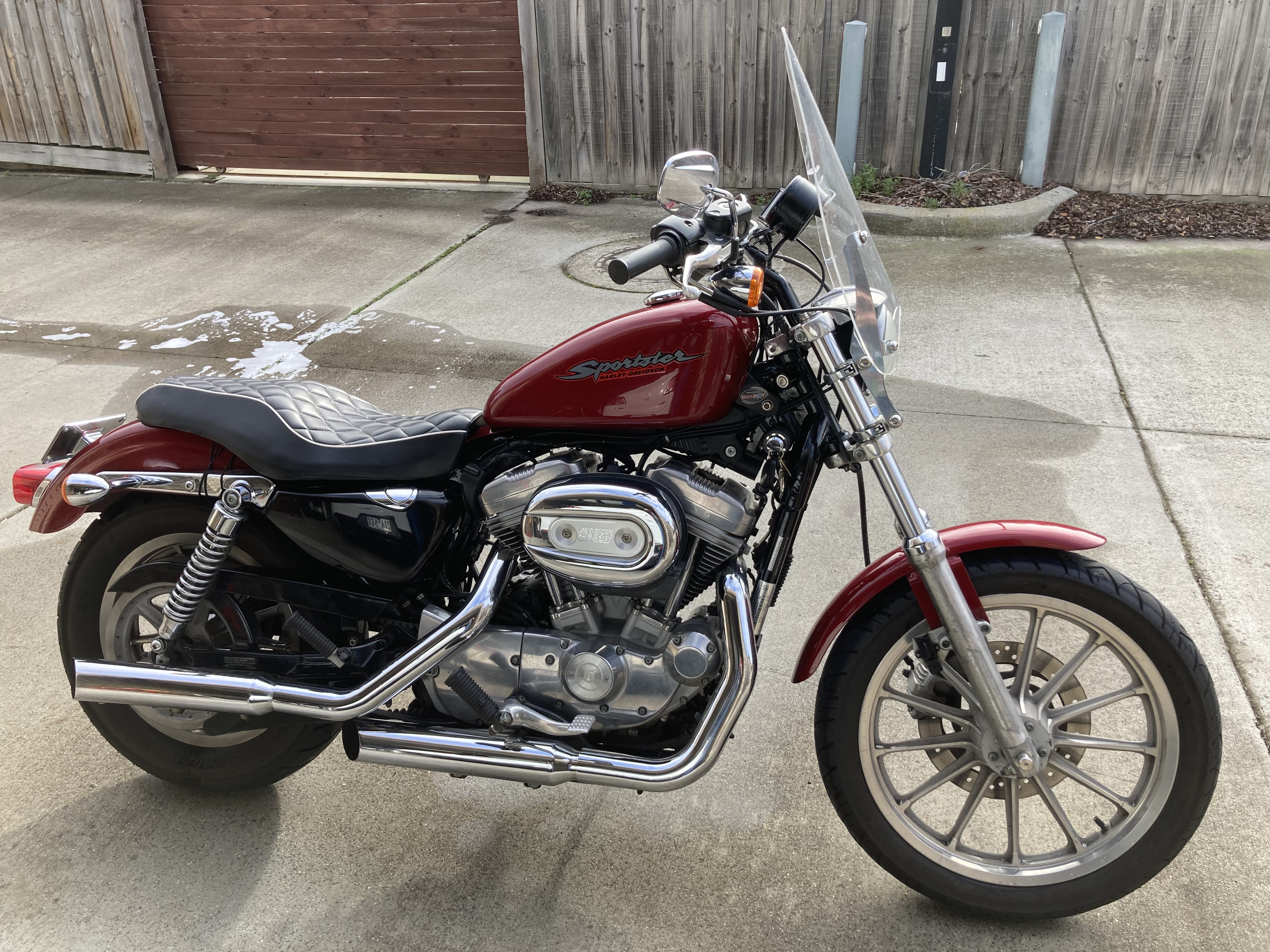 2007 HARLEY-DAVIDSON XL883L SPORTSTER LOW CRUISER 