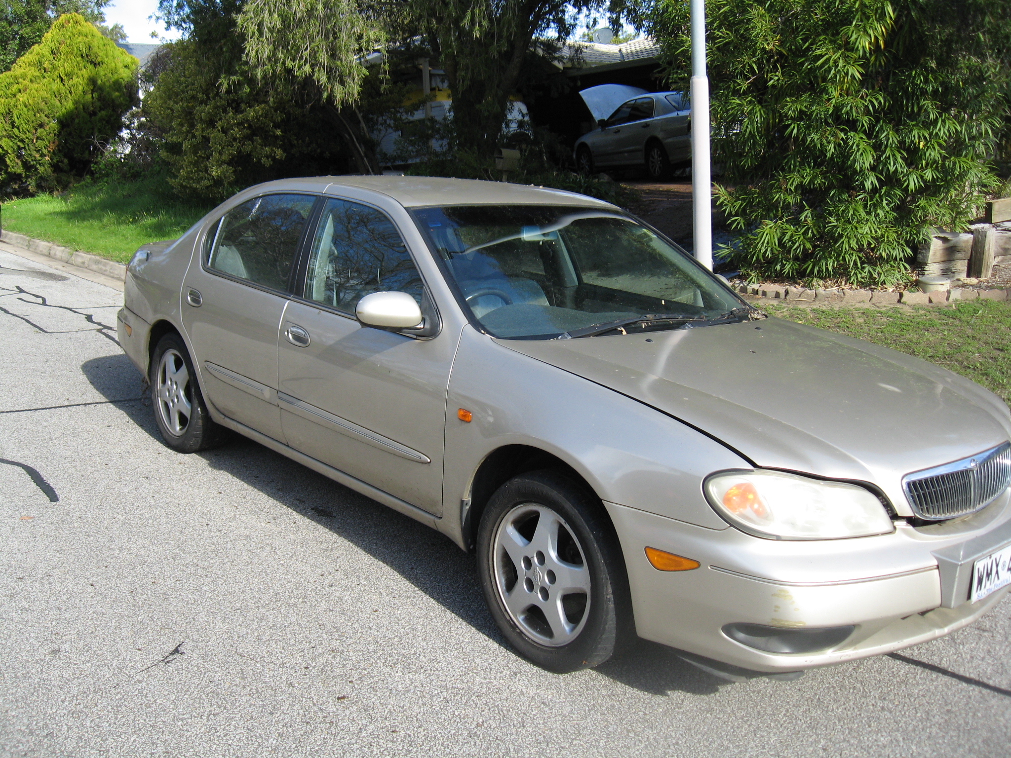 2001 NISSAN MAXIMA A33 ST 4 SP AUTOMATIC 4D SEDAN