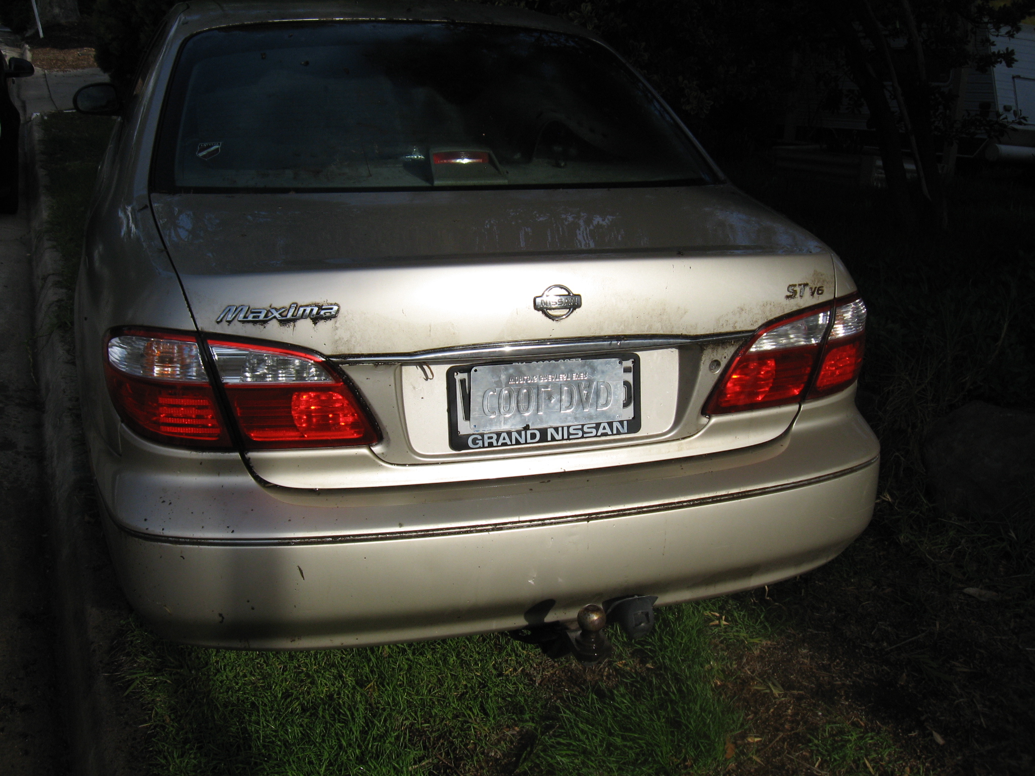 2001 NISSAN MAXIMA A33 ST 4 SP AUTOMATIC 4D SEDAN