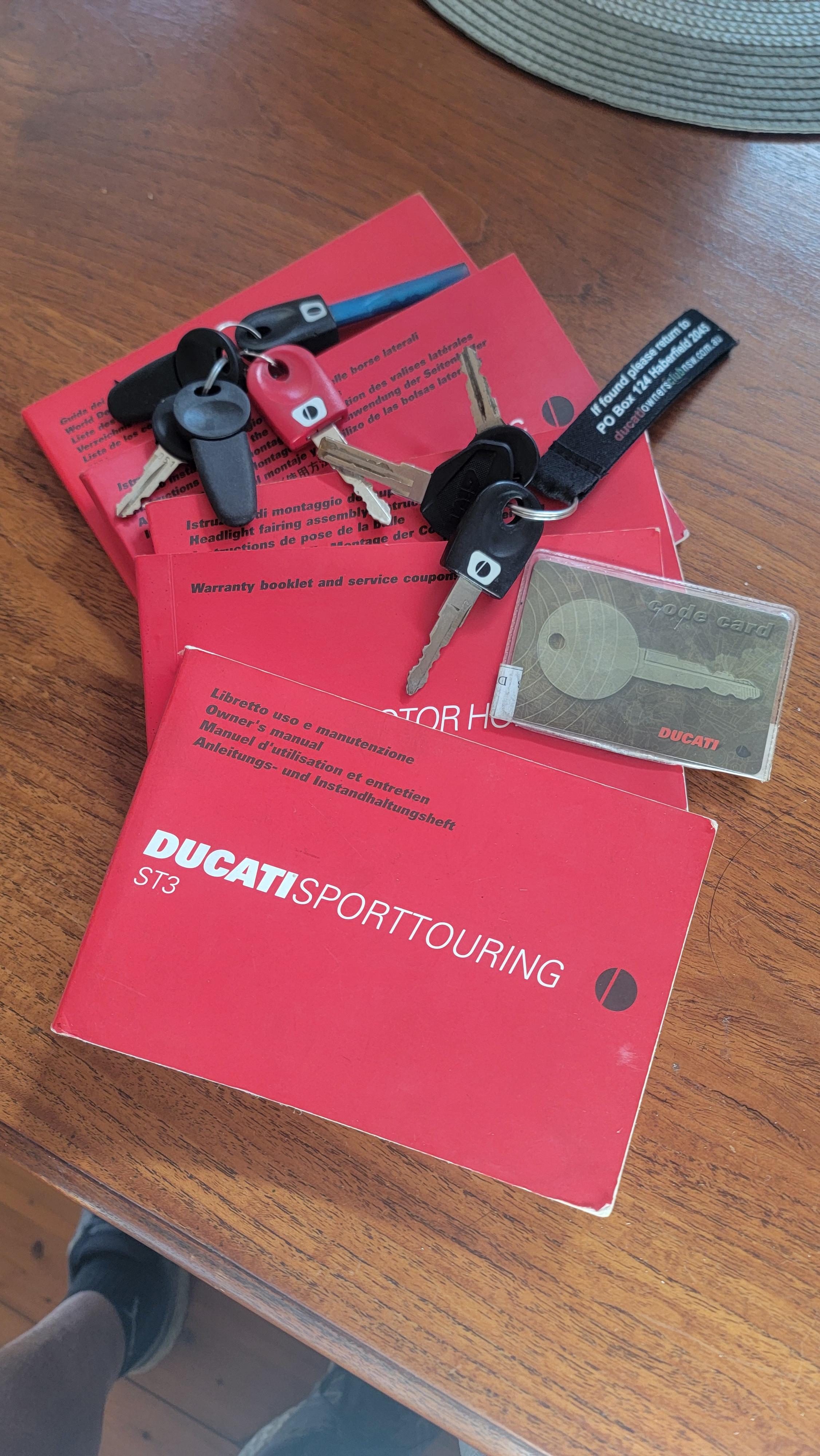 2004 DUCATI ST3 ROAD