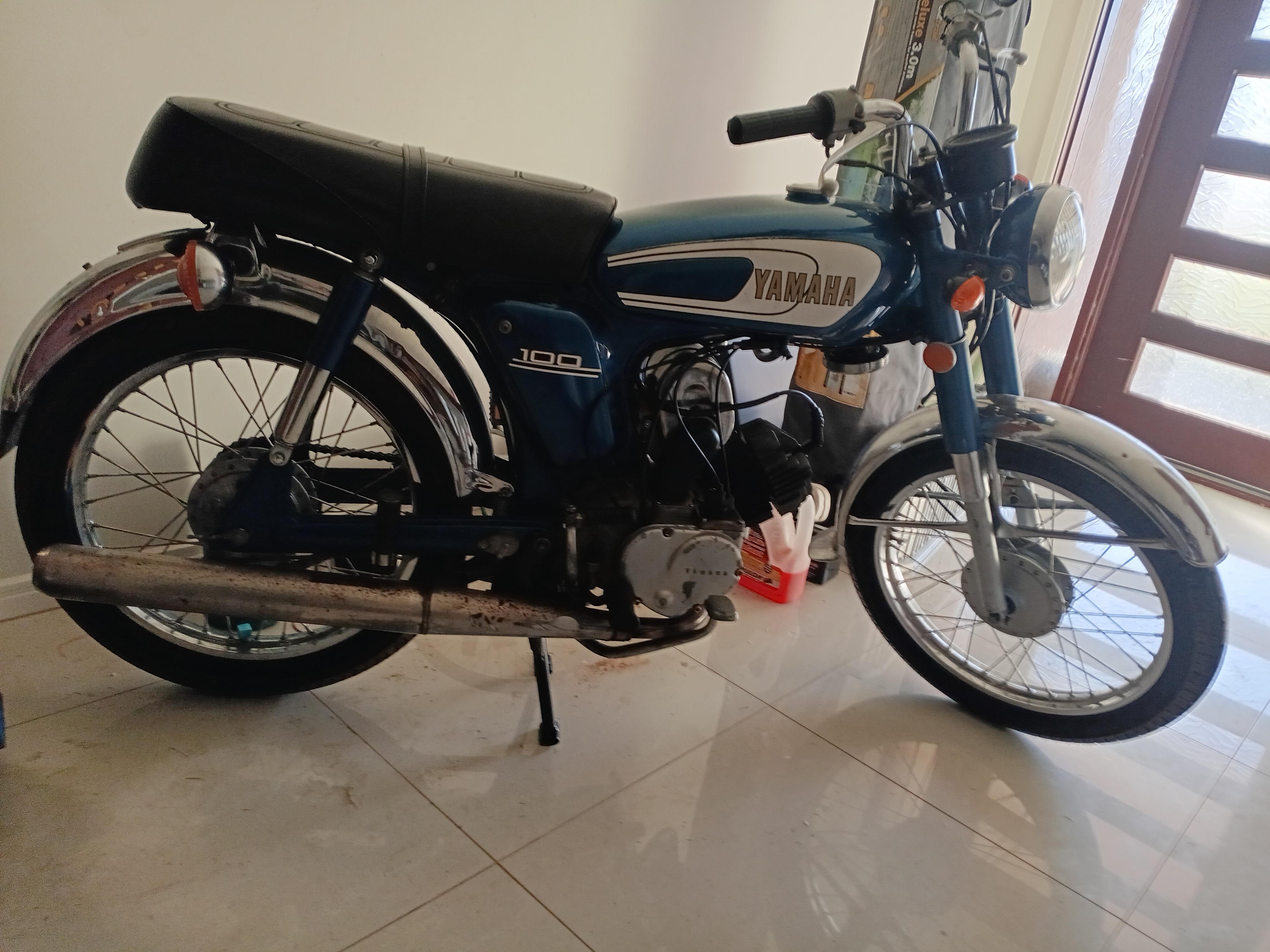 1976 YAMAHA YB100 ROAD