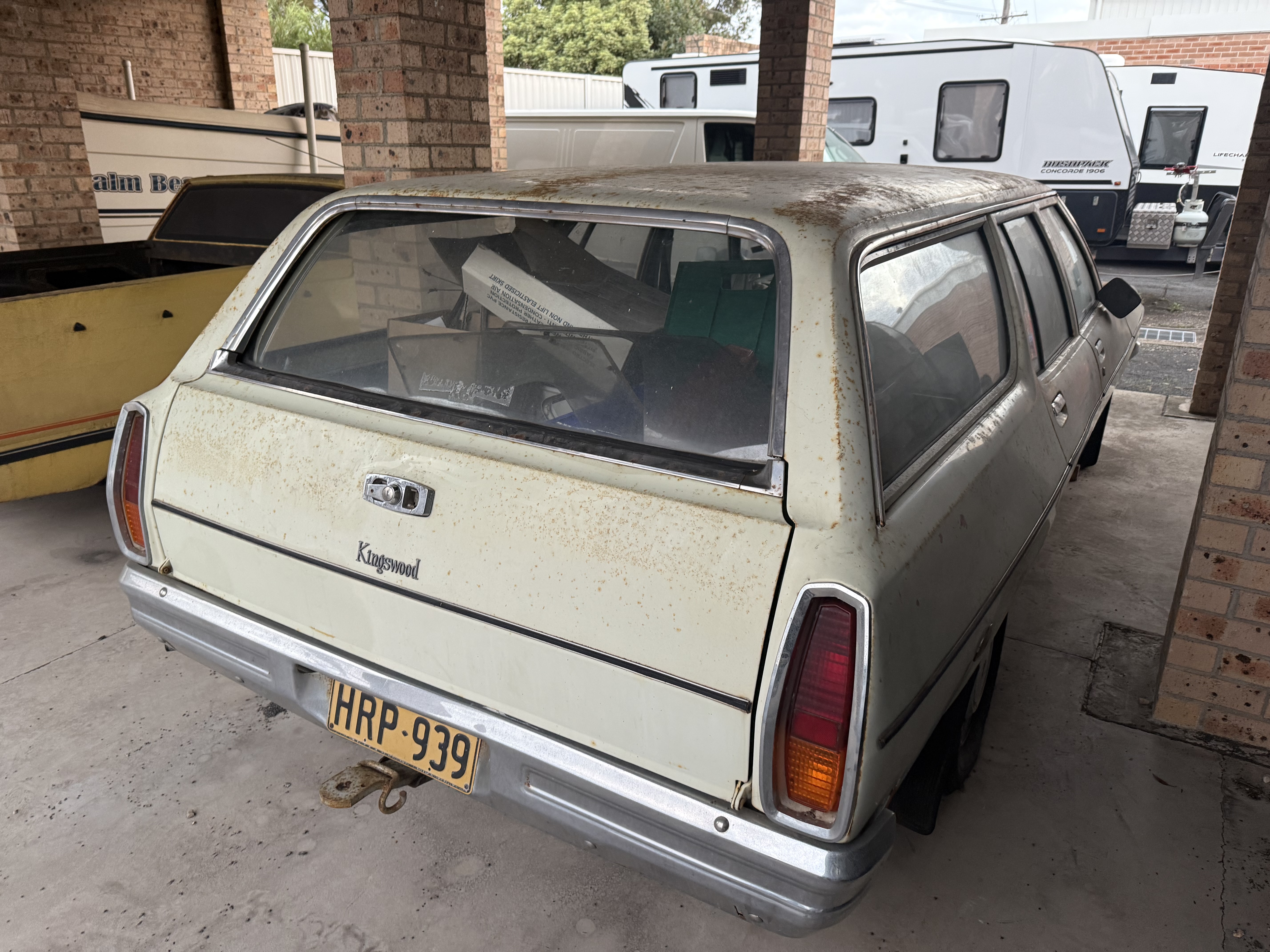 1975 HOLDEN KINGSWOOD HJ 3 SP MANUAL 4D WAGON 