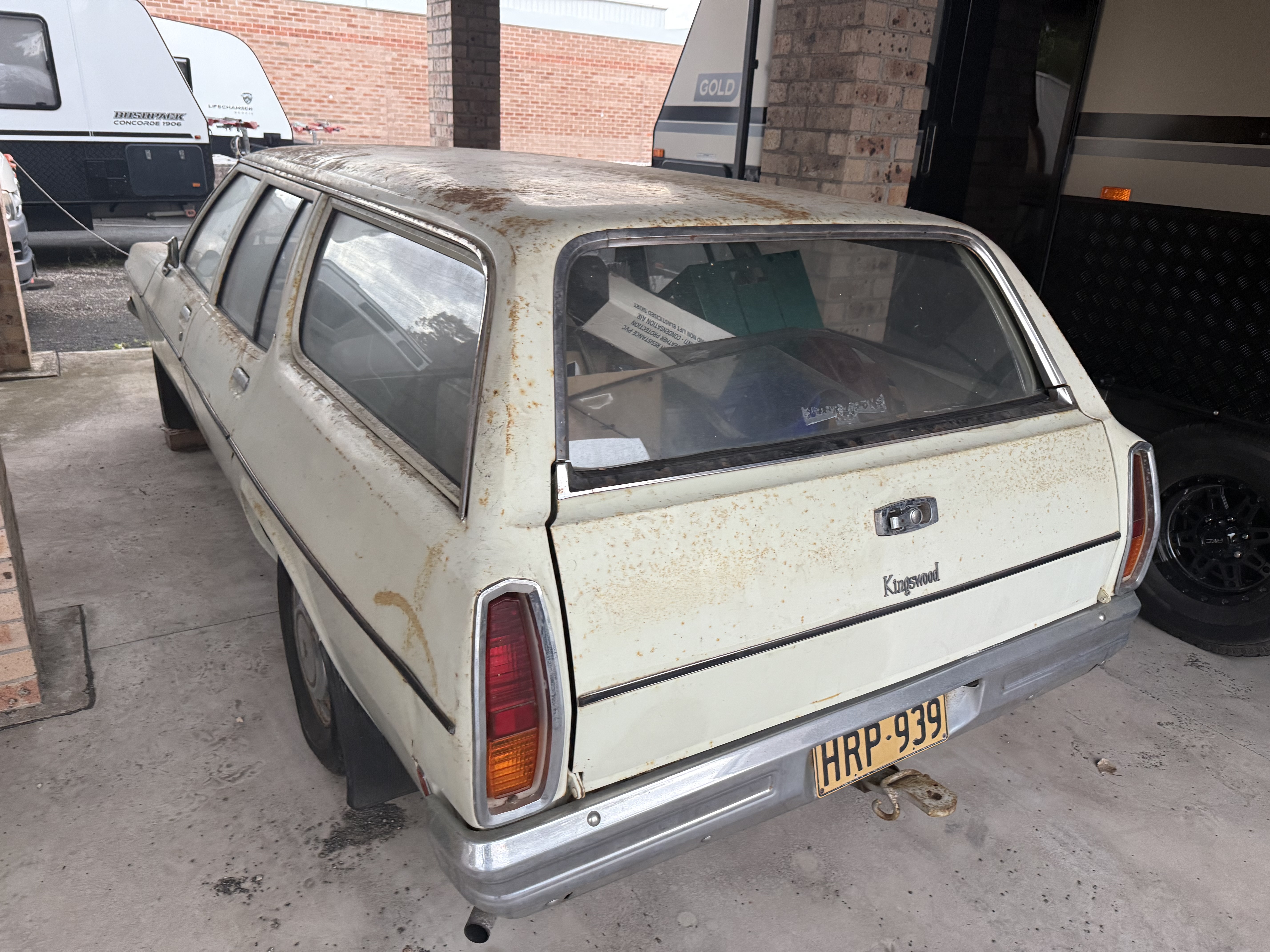 1975 HOLDEN KINGSWOOD HJ 3 SP MANUAL 4D WAGON 