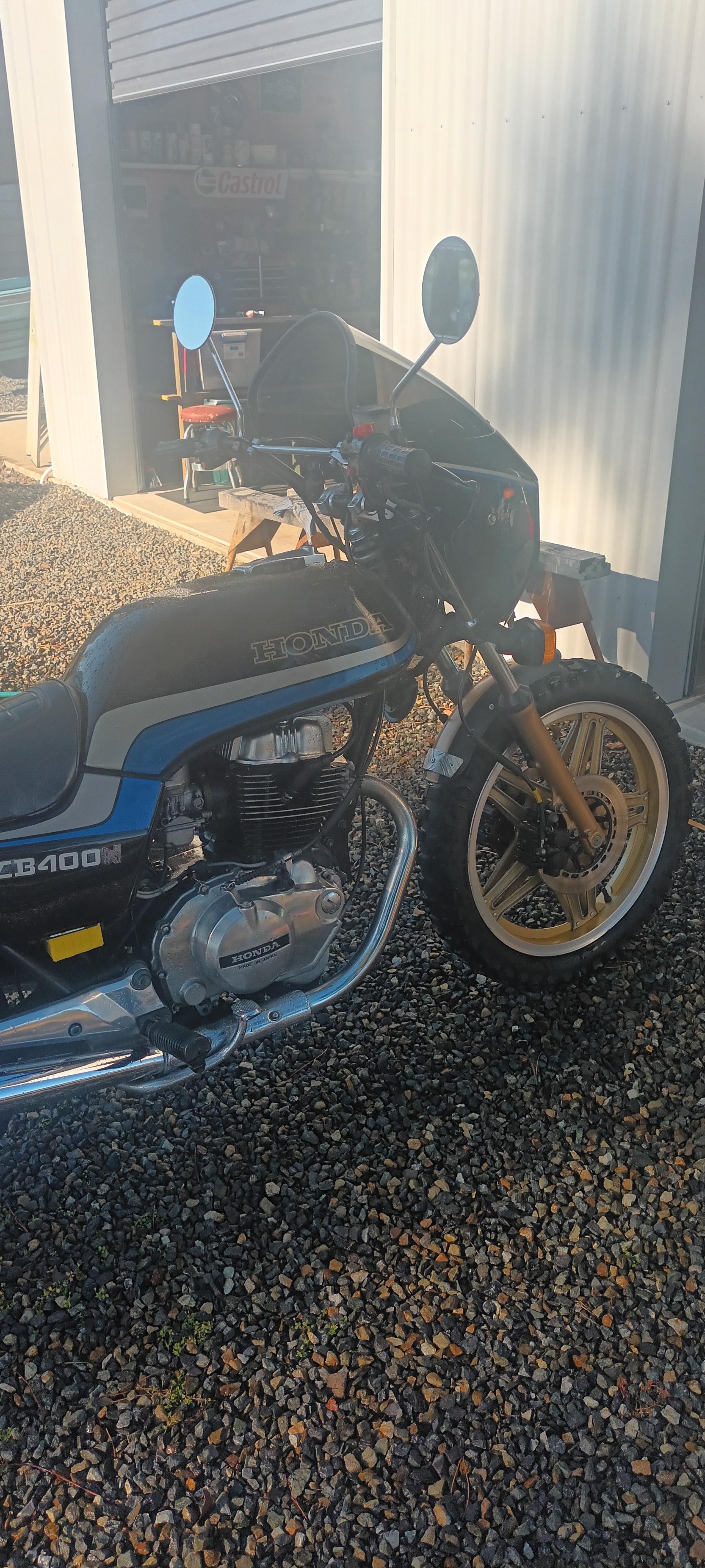 1982 HONDA CB400N SUPERDREAM ROAD