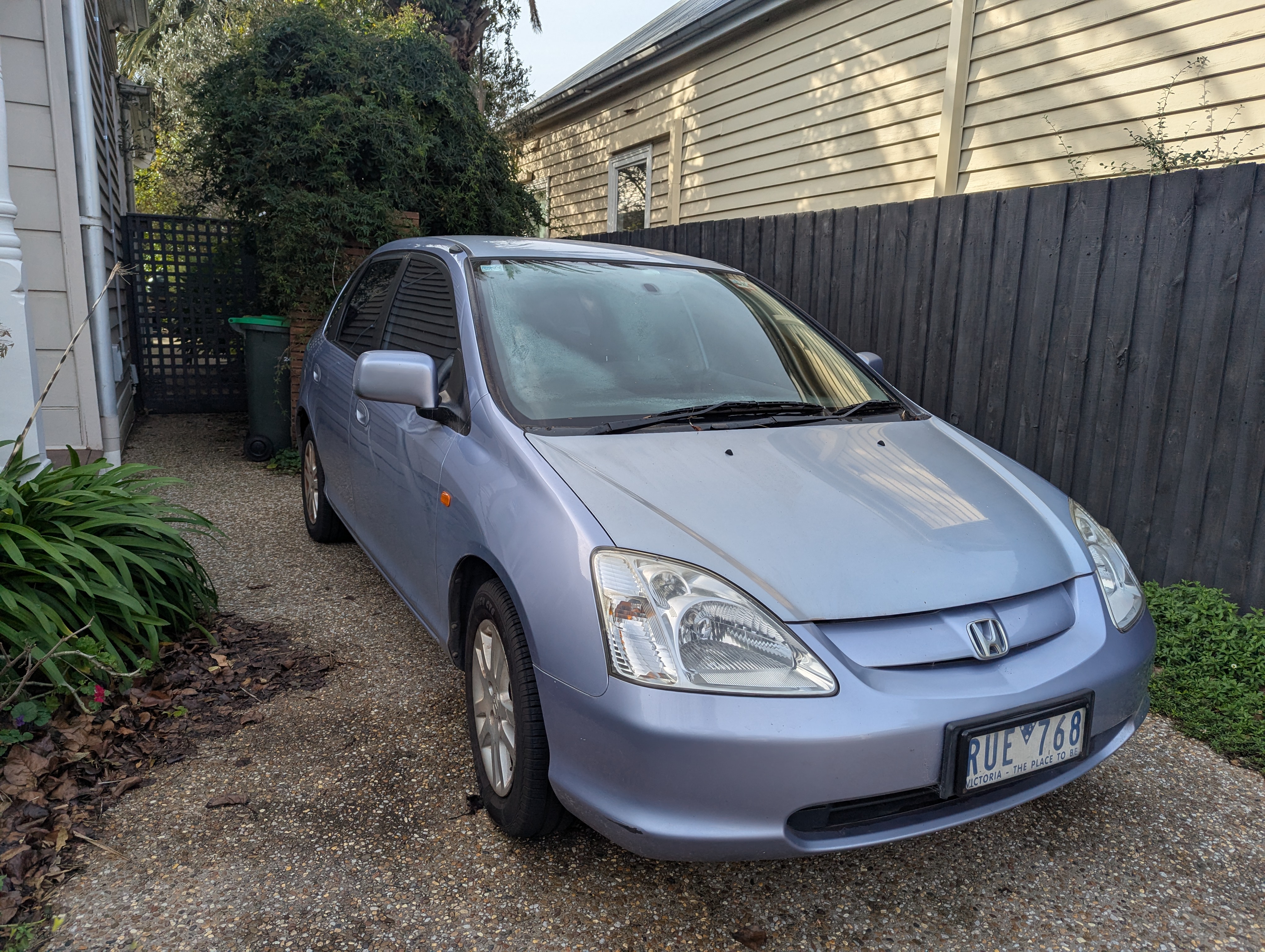 2002 HONDA CIVIC 7TH GEN Vi 4 SP AUTOMATIC 5D HATCHBACK