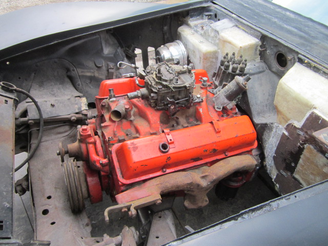 1968 CHEVROLET CORVETTE MANUAL ROADSTER