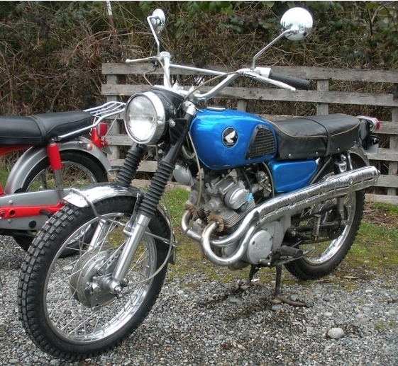 1968/69 HONDA CL OR CB 175CC KO PARTS OR DONER BIKE