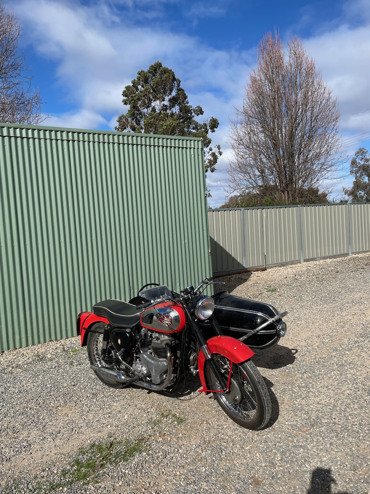 1962 BSA ROCKET 650CC OUTFIT