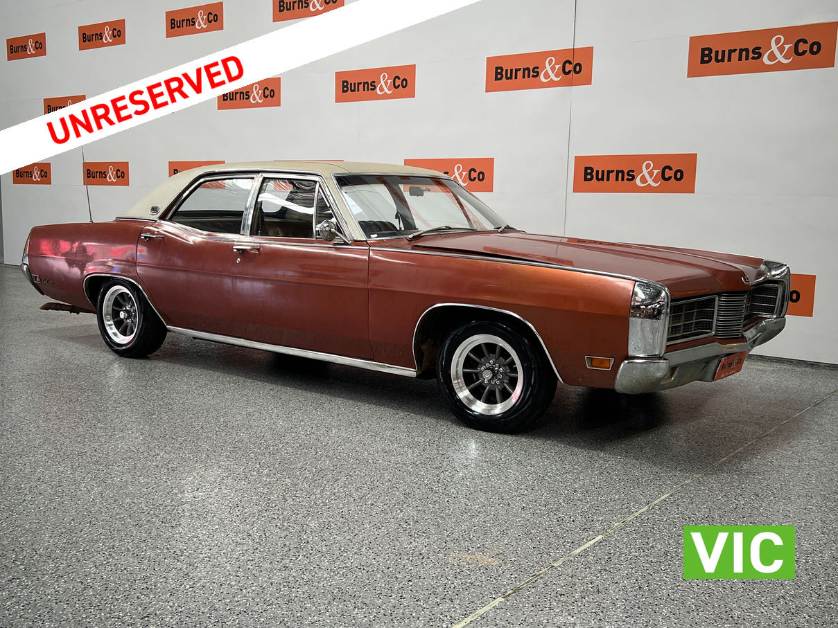 1970 FORD GALAXIE 390 2V V8 AUTOMATIC SEDAN 