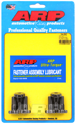 ARP Flexplate Bolts, Pro Series, 12-point, 11mm x 1.5 Thread, 1.075" length Steel, Black Oxide, For Chevrolet, Set of 6