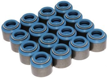 COMP Cams Valve Seal, Metal Viton, .530 in. Guide Size, 3/8 Valve Stem, Set of 16