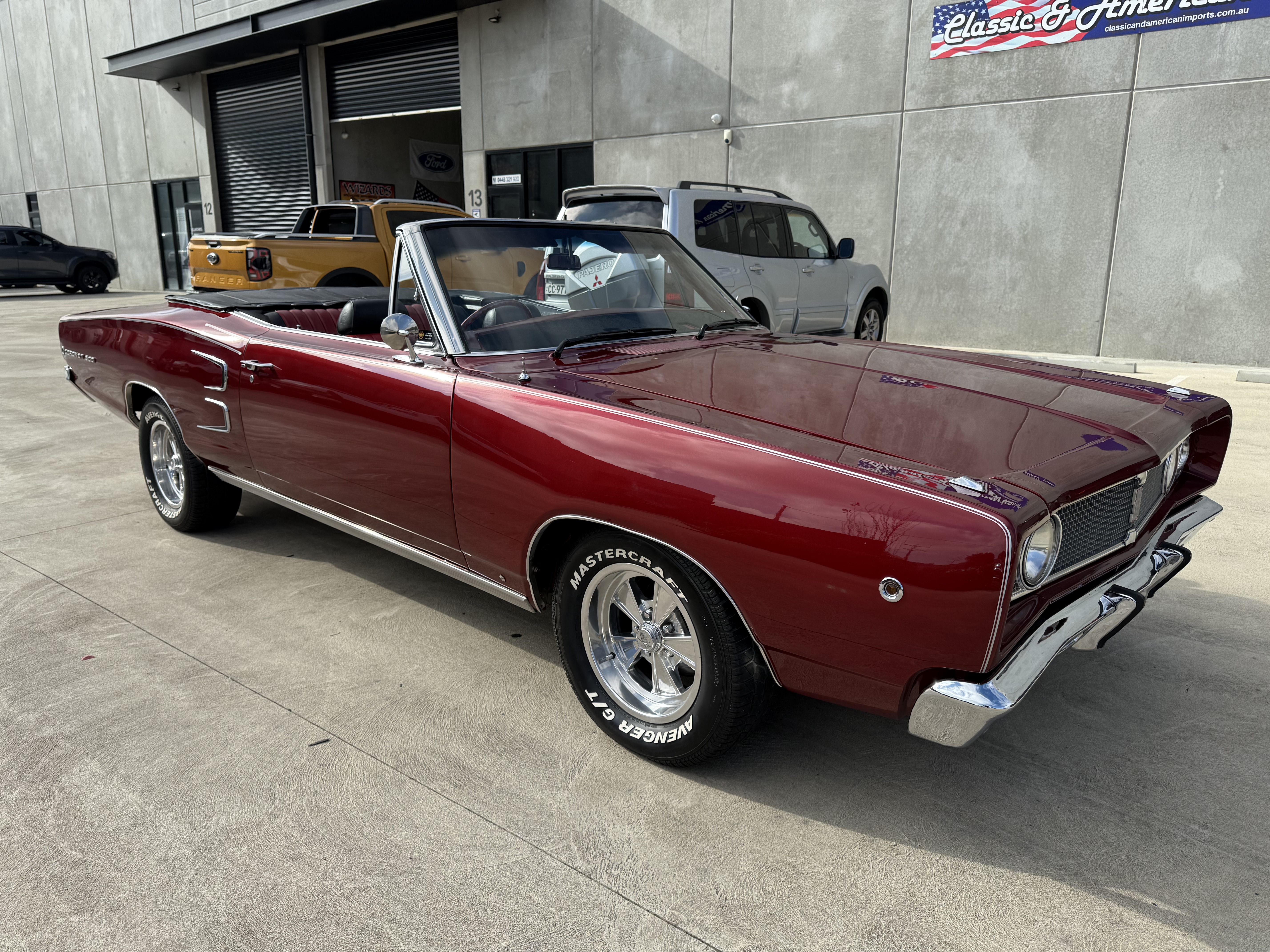 1968 DODGE CORONET 500 AUTOMATIC CONVERTIBLE