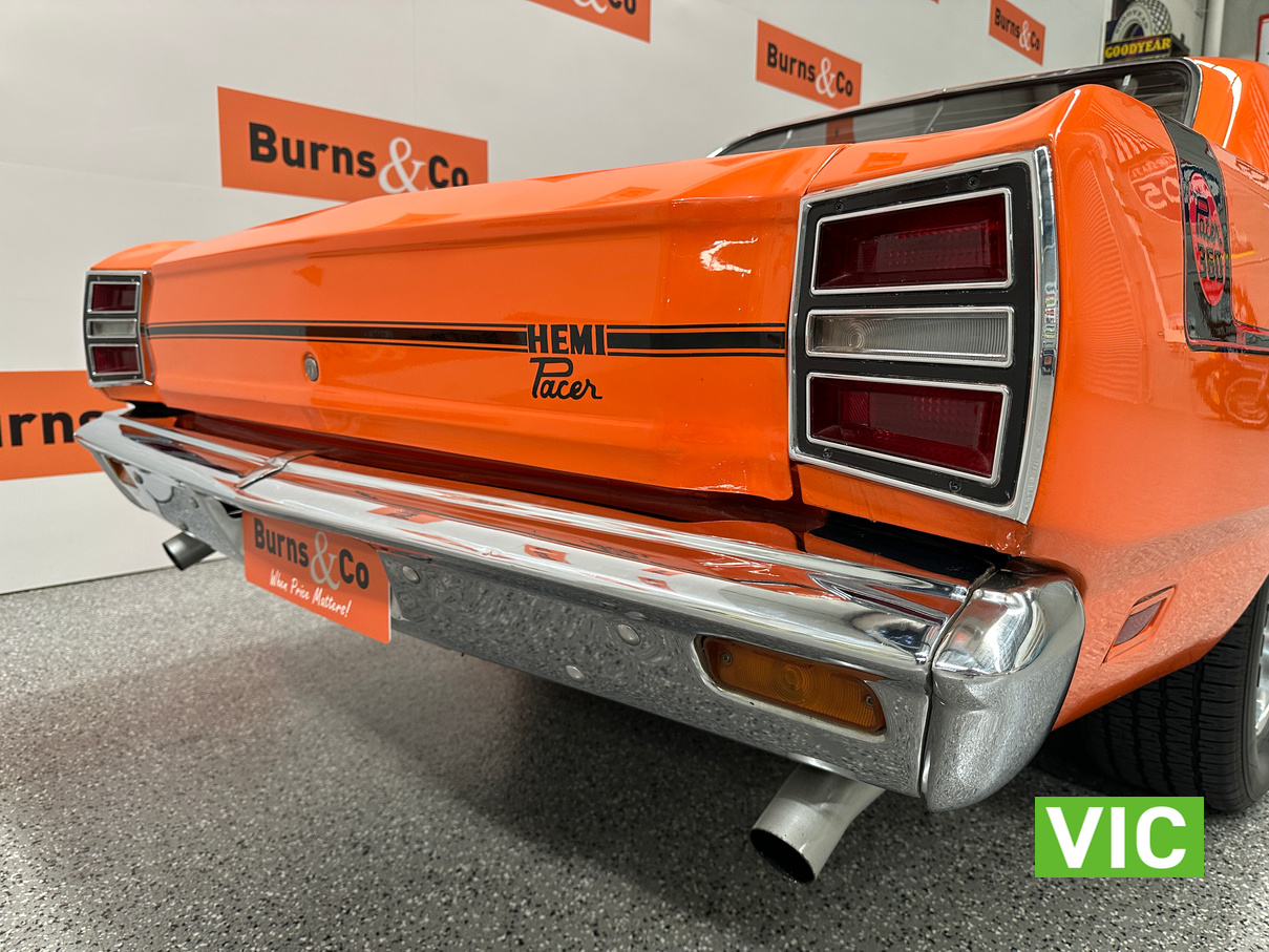 1971 CHRYSLER VALIANT VG PACER TRIBUTE 360 V8 AUTOMATIC 2D COUPE