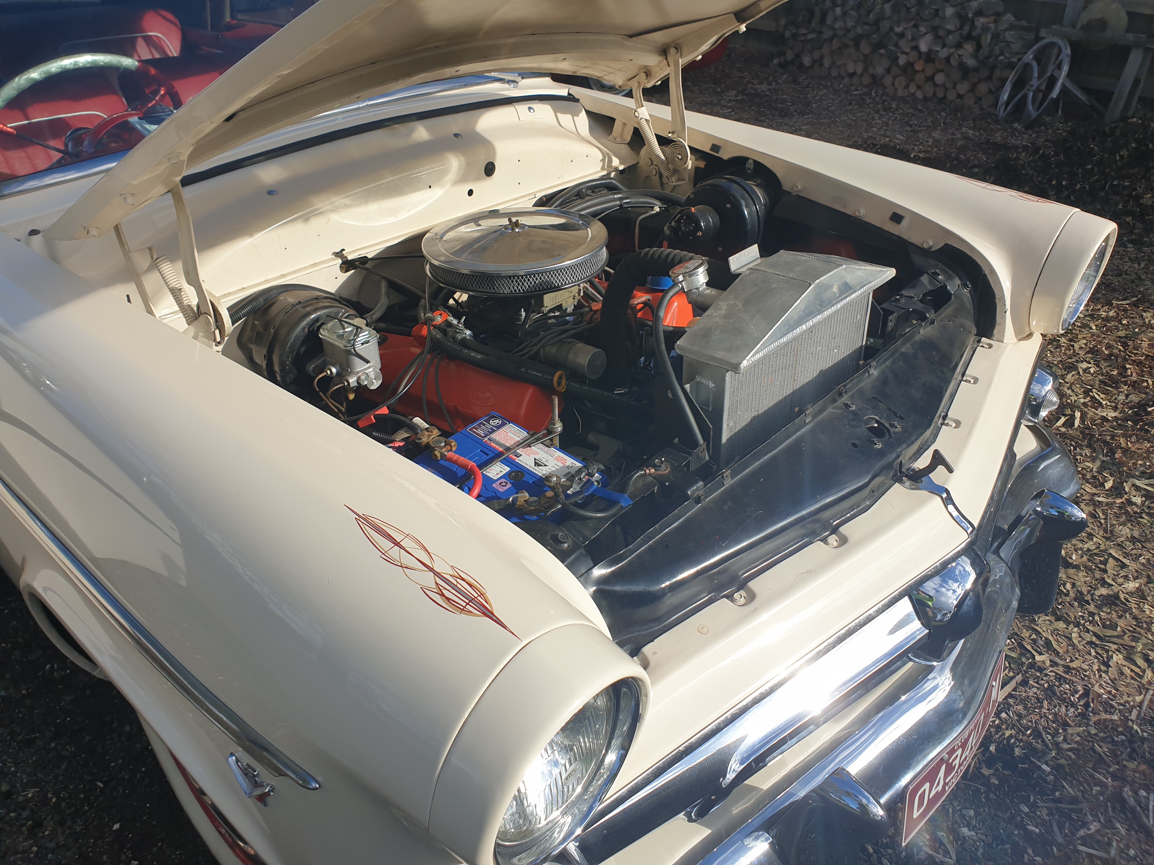 1954 FORD CRESTLINE SUNLINER CONVERTIBLE 