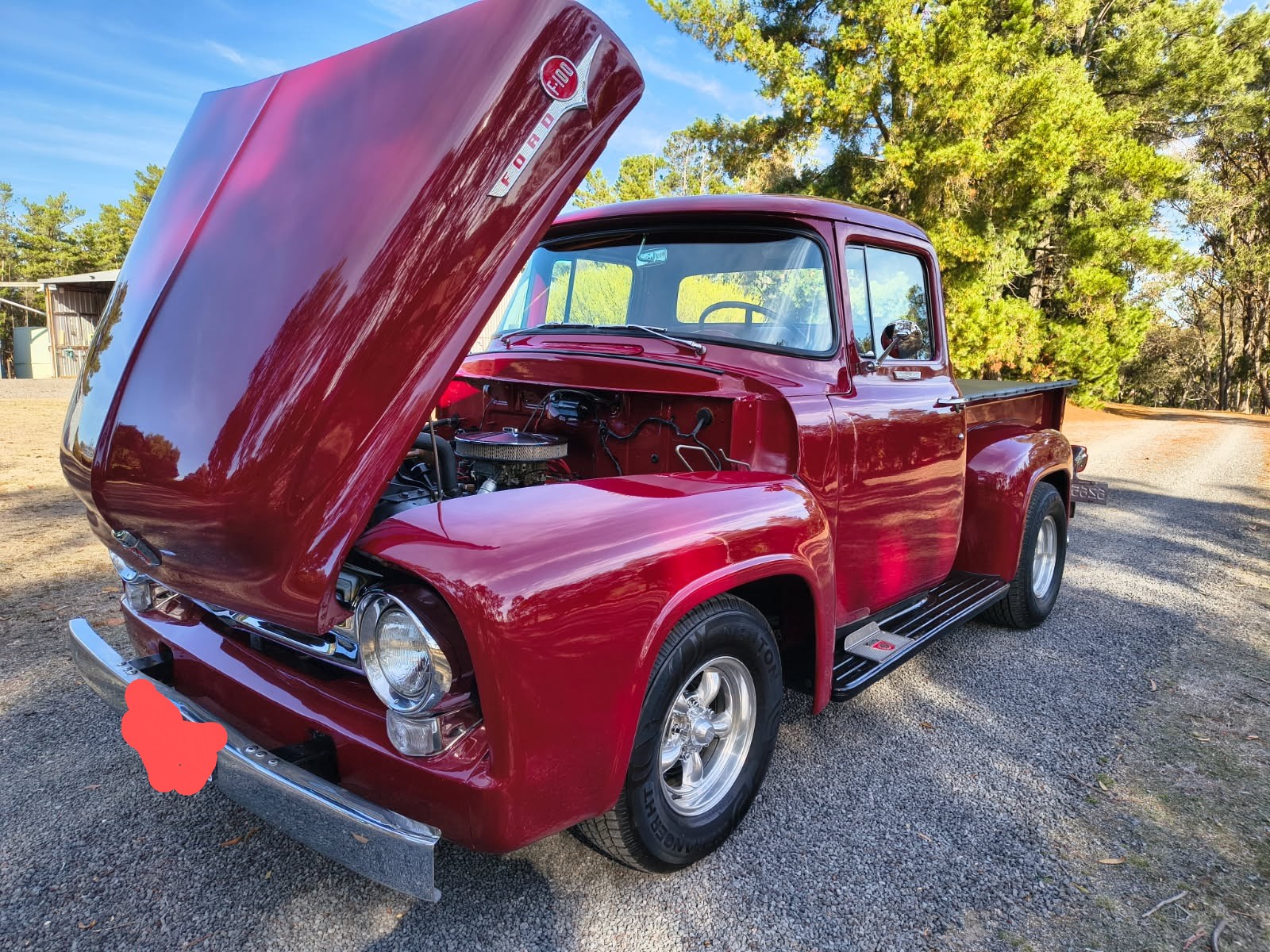 1956 FORD F100 MANUAL 2D UTILITY