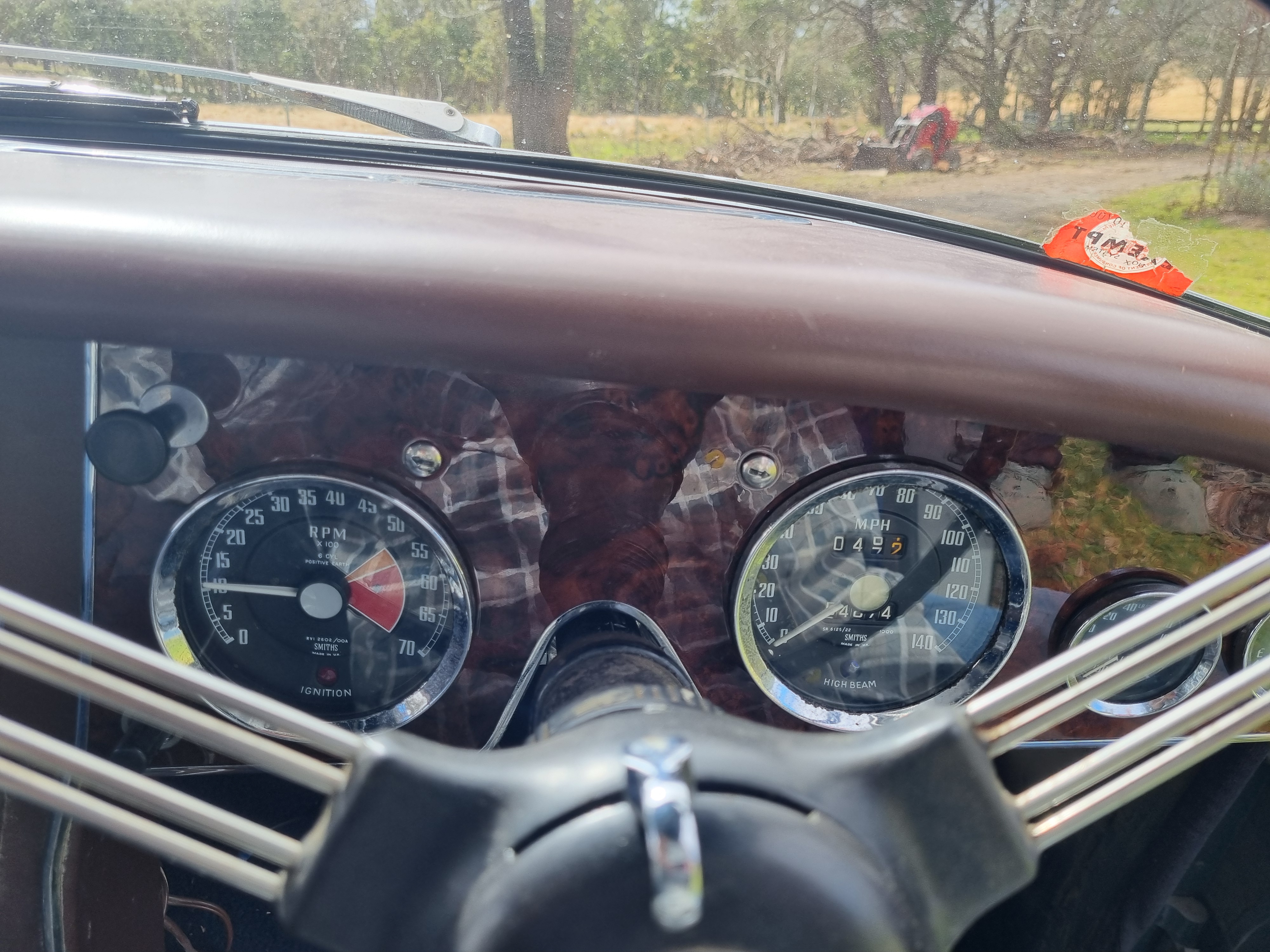 1966 AUSTIN HEALEY 3000 MK III BJ8 4 SP MANUAL + O/DRIVE 2D ROADSTER
