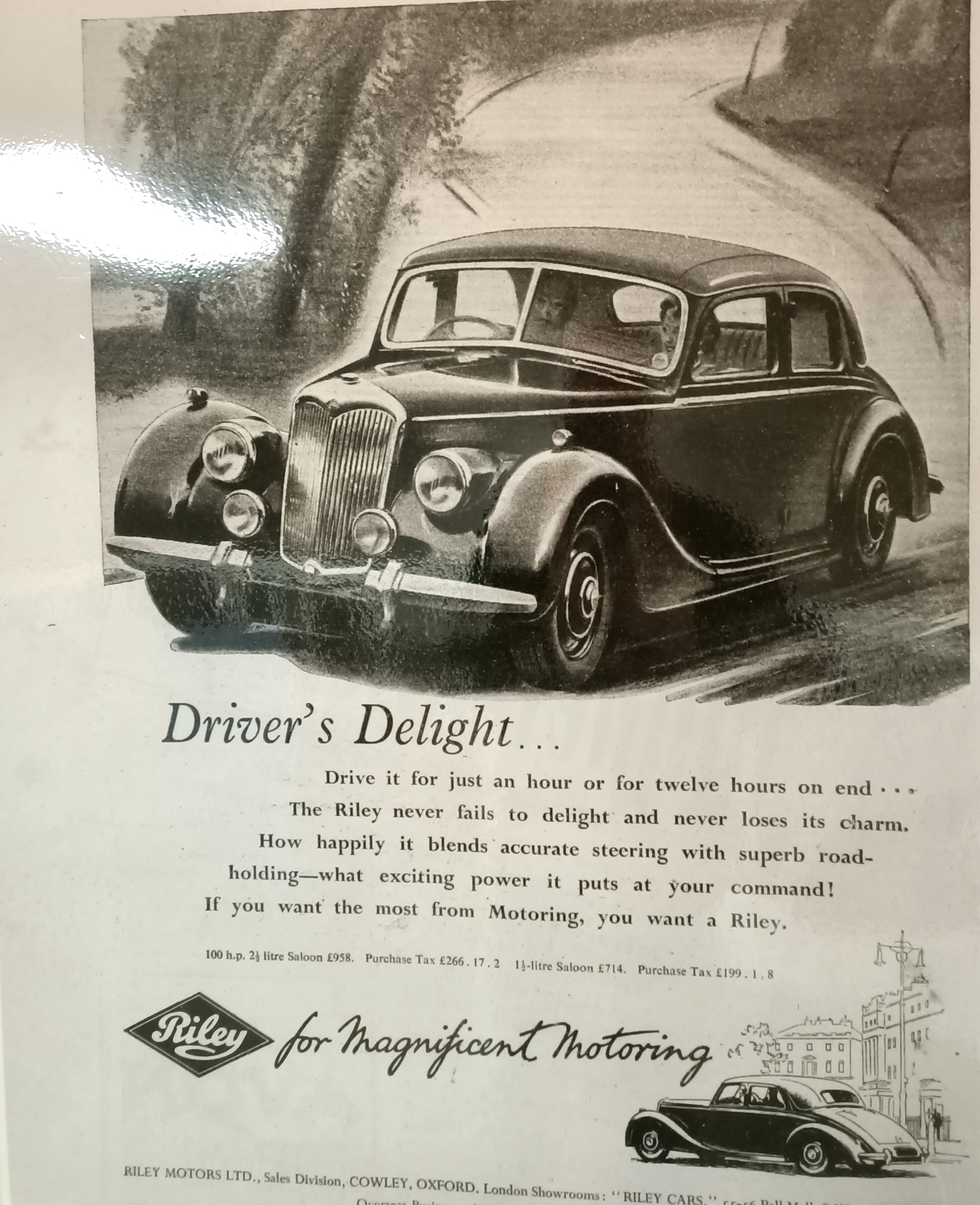1951 RILEY RMA 1.5 L SEDAN