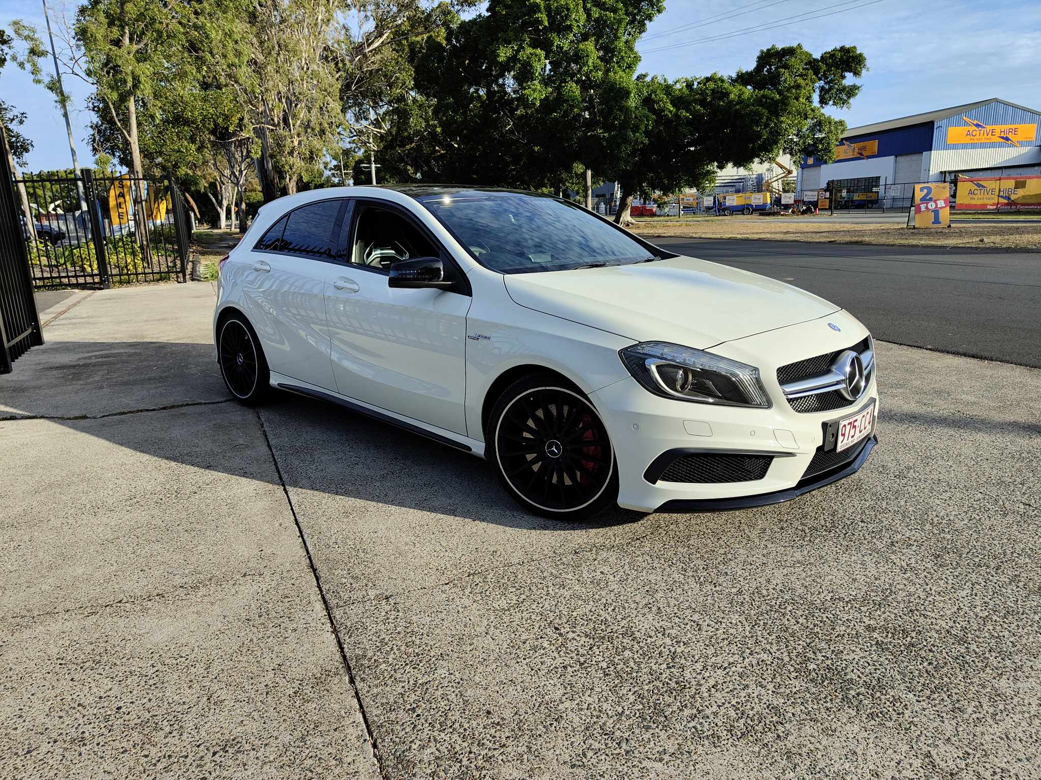 2014 MERCEDES-BENZ A45 176 AMG 7 SP AUTO DUAL CLUTCH 5D HATCHBACK