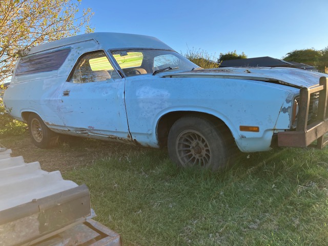 1978 FORD FALCON XC 3 SP AUTOMATIC VAN 