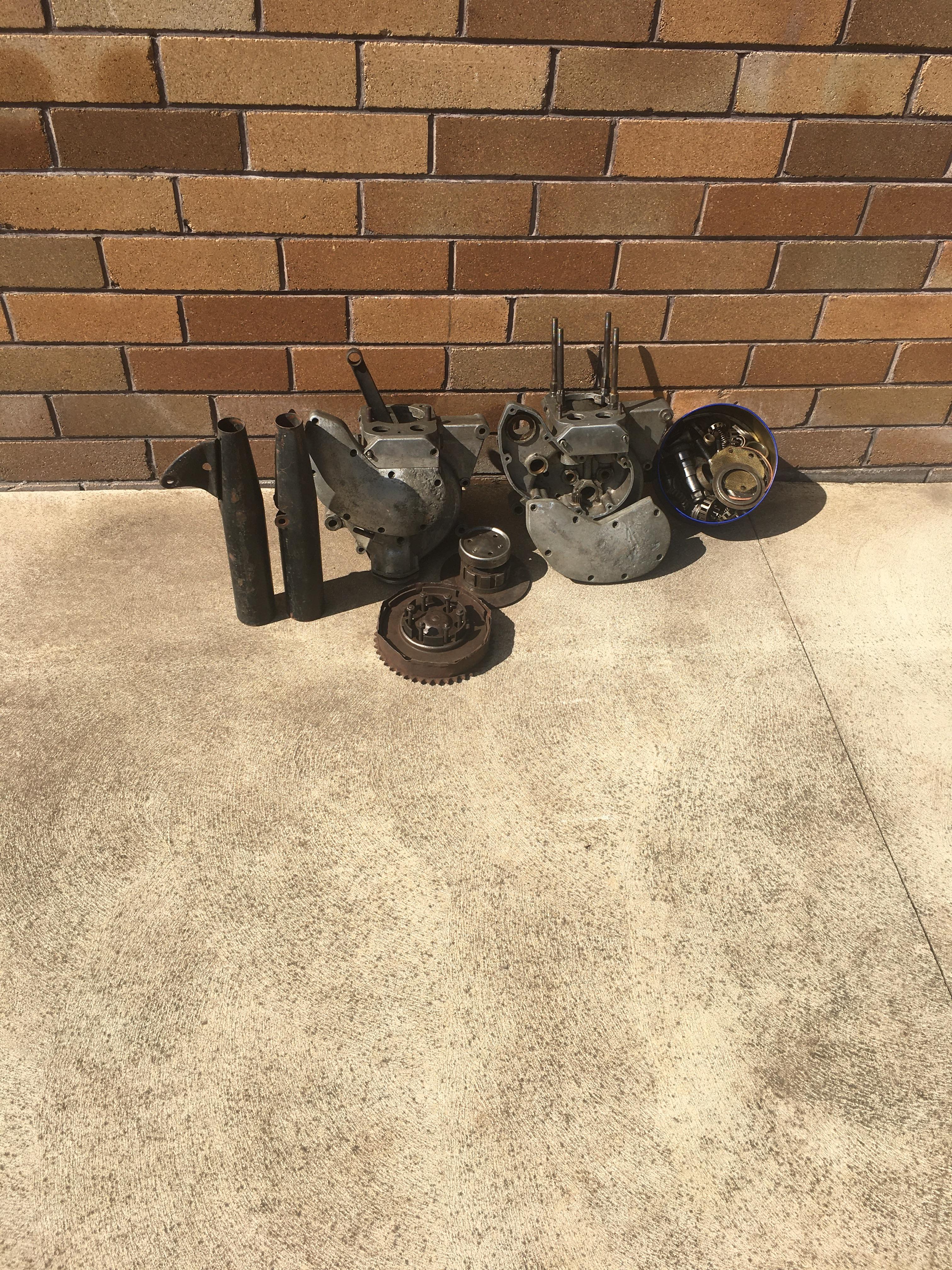 BSA B20 1937 MOTOR & CLUTCH PARTS