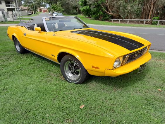 1973 FORD MUSTANG MKI AUTO CONVERTIBLE