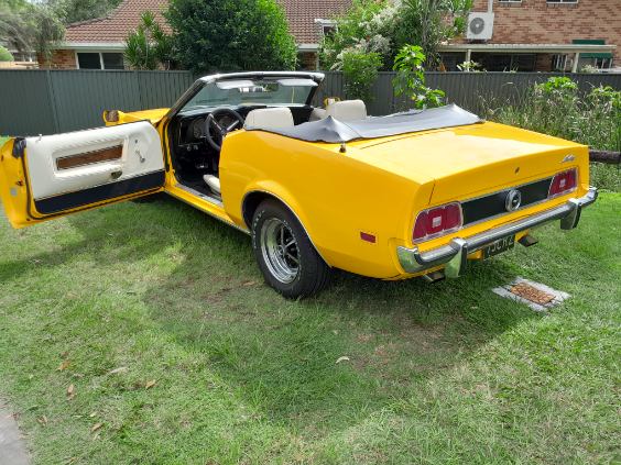 1973 FORD MUSTANG MKI AUTO CONVERTIBLE