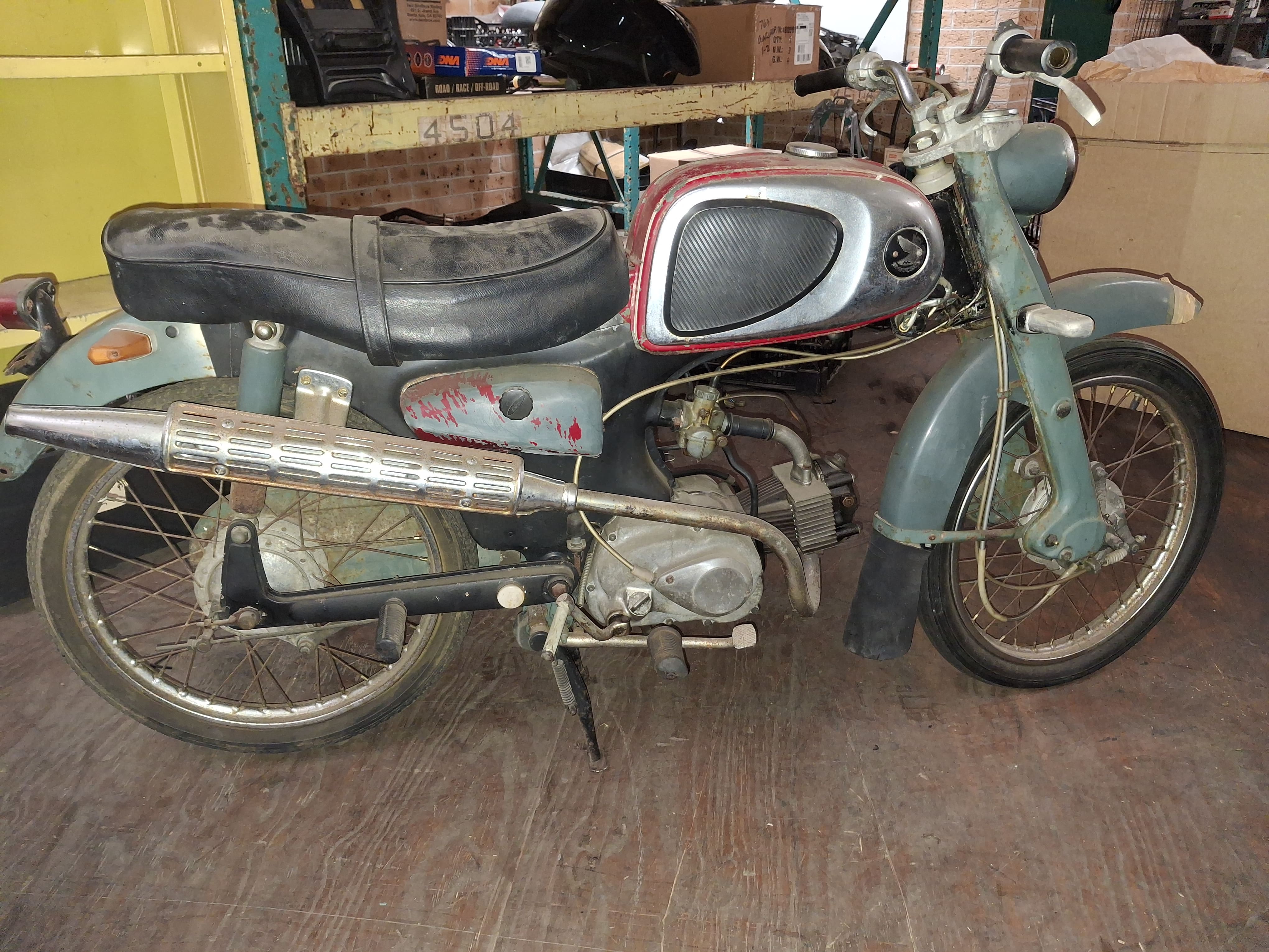 1964 Honda C110 Super Sports Cub Road