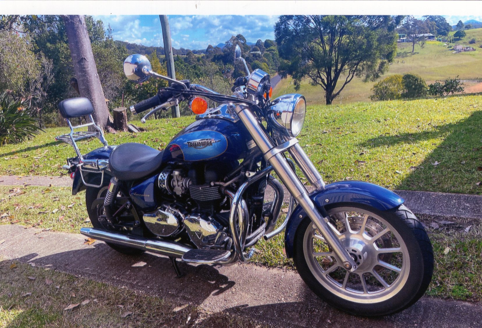 2009 TRIUMPH BONNEVILLE AMERICA 865CC CRUISER