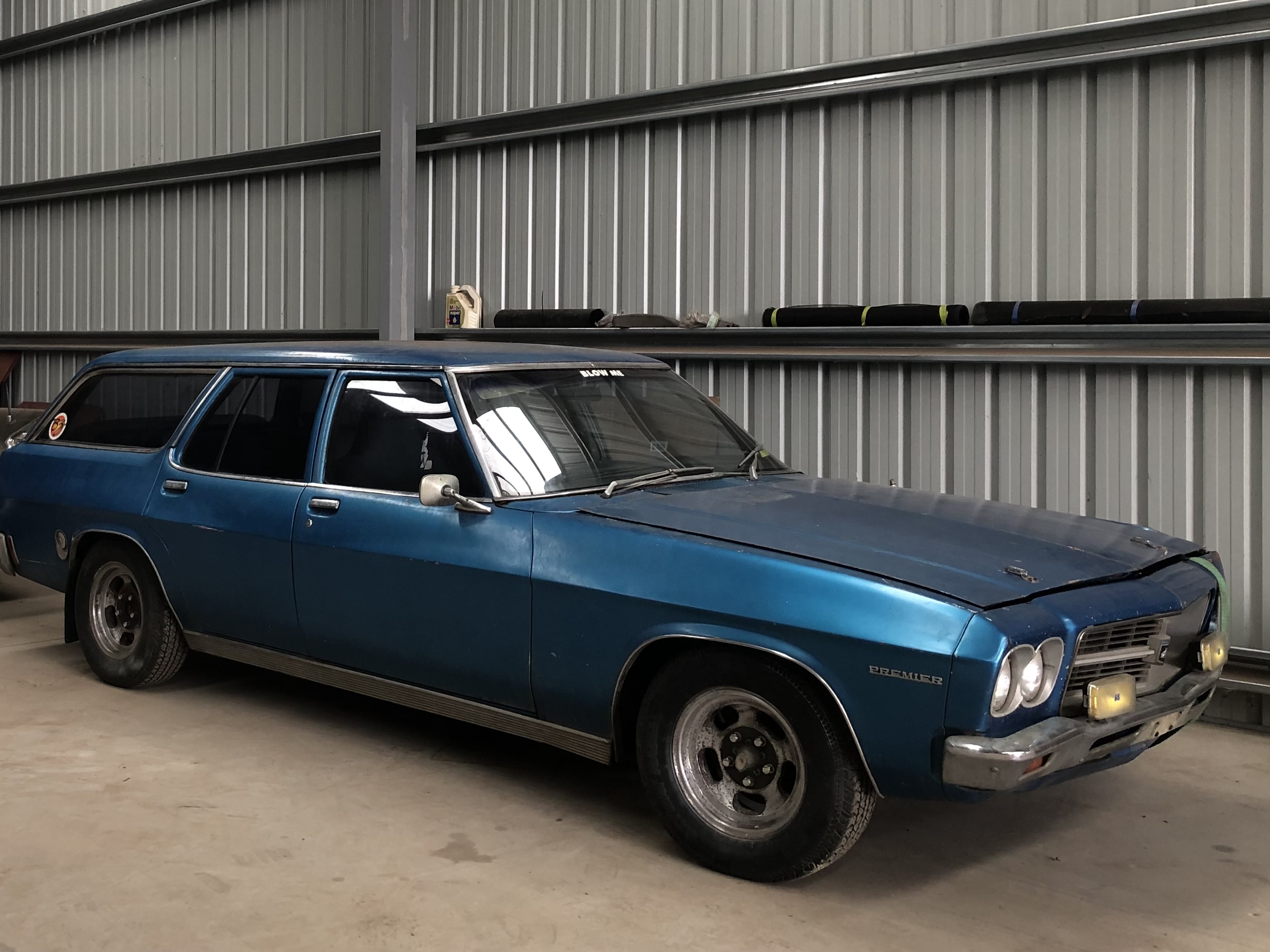 1973 HOLDEN PREMIER HQ 3 SP AUTOMATIC 4D WAGON