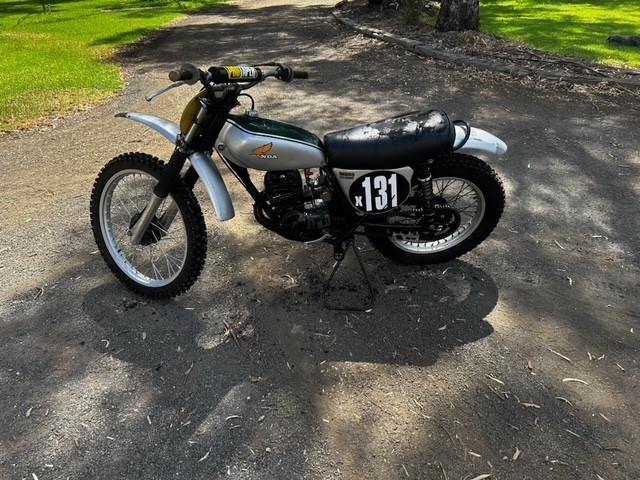 1974 HONDA CR125M MOTOCROSS 