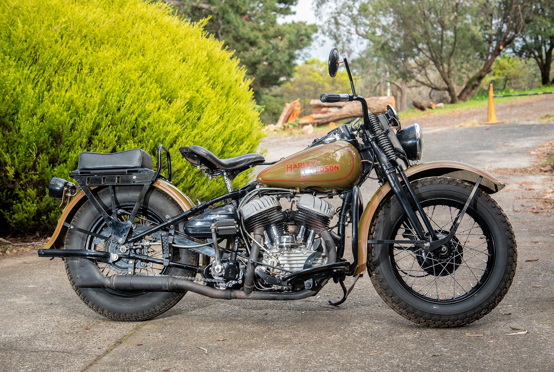 1942 HARLEY-DAVIDSON WLA ROAD