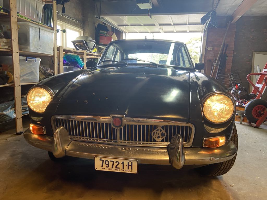 1967 MG MGB GT MKI 4 SP MANUAL COUPE