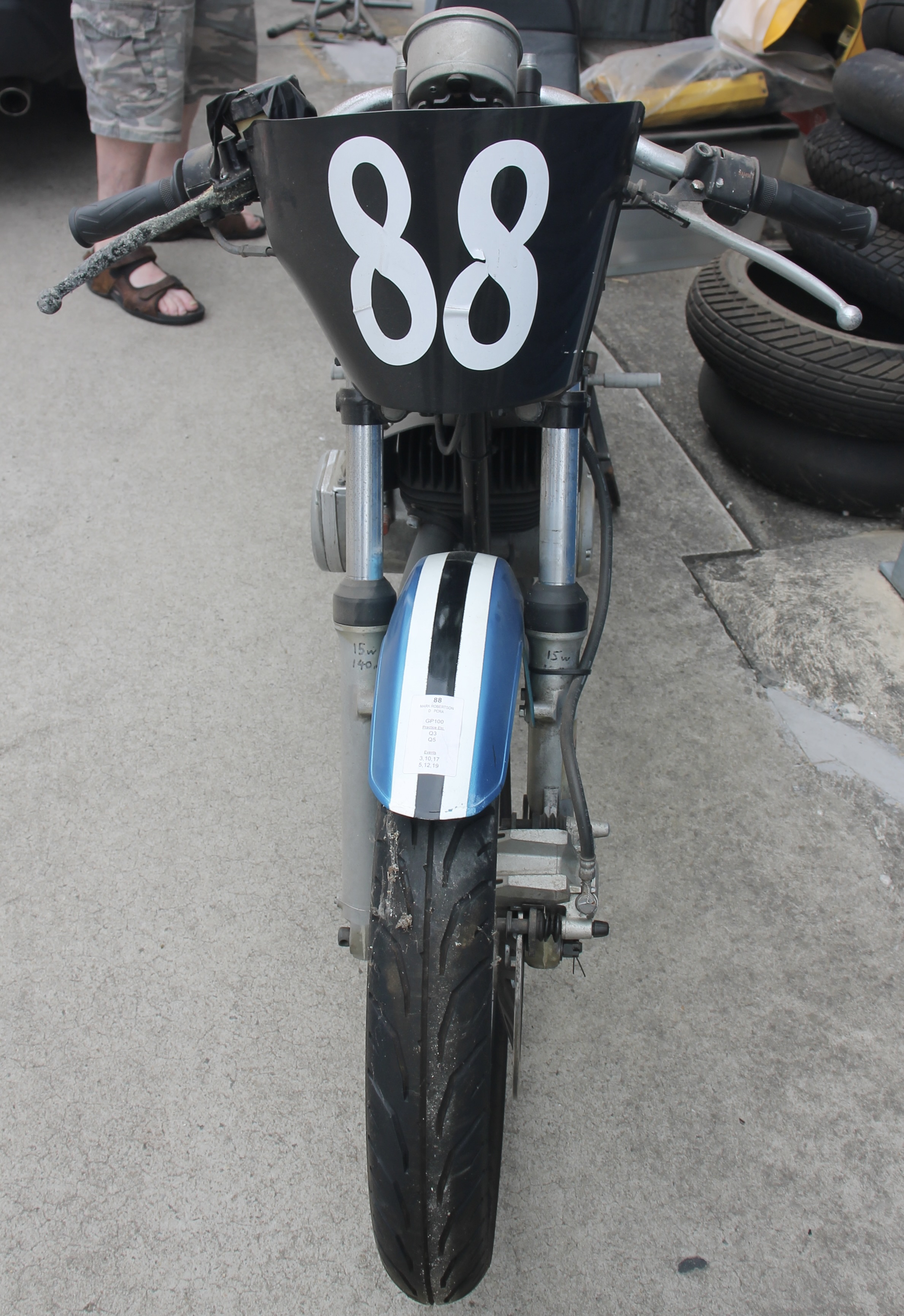 1980 SUZUKI GP125 RACE BIKE