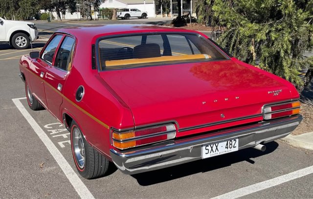 1978 FORD FALCON XC 3 SP AUTOMATIC 4D SEDAN