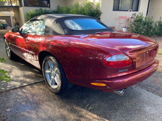 1997 JAGUAR XK8 CLASSIC 5 SP AUTOMATIC 2D CONVERTIBLE