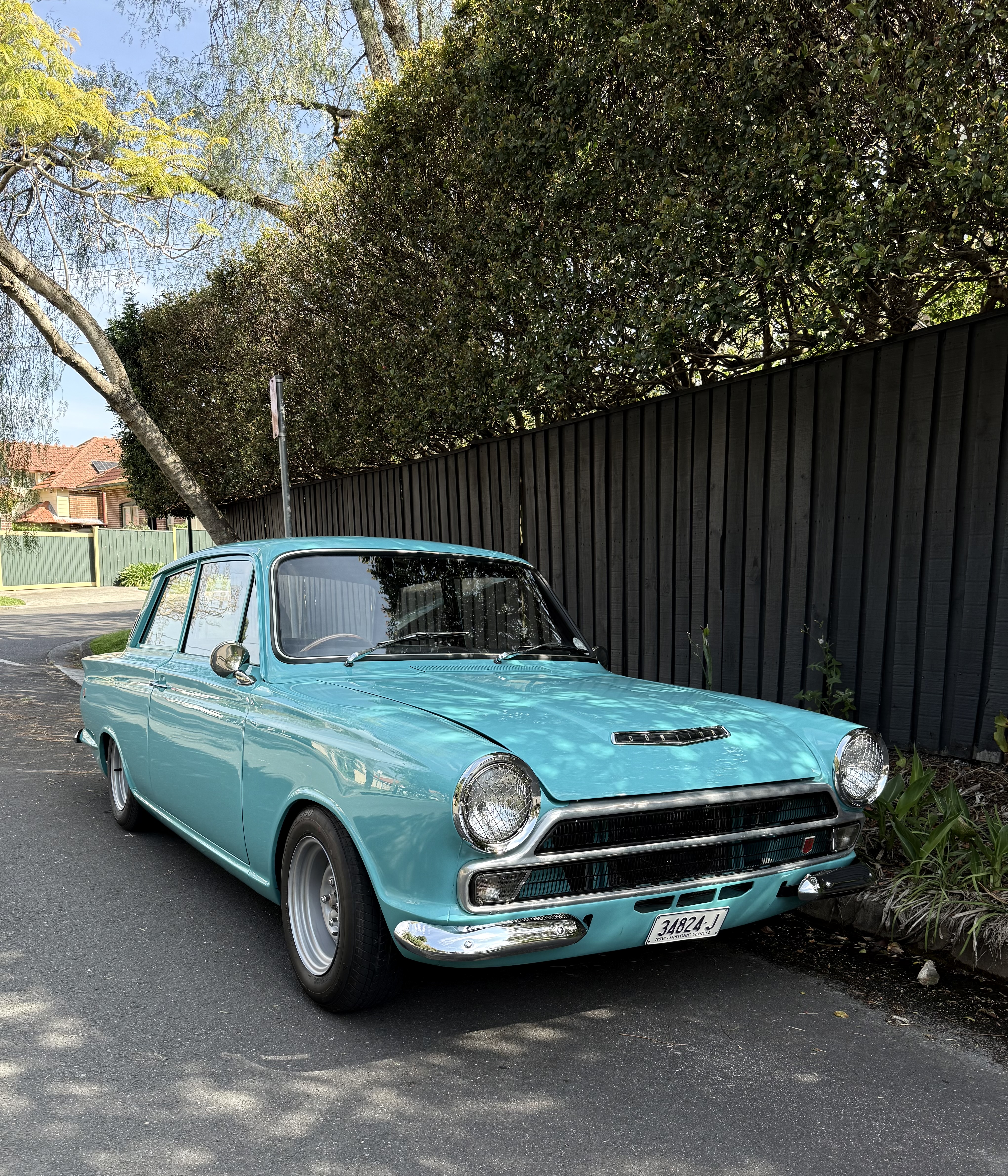 1965 FORD CORTINA GT 4 SP MANUAL 4D SEDAN